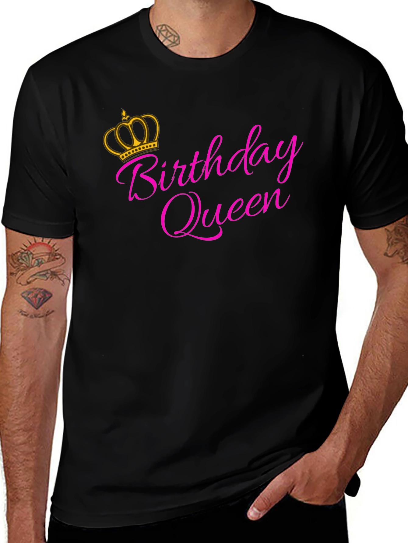 Birthday Queen T-Shirt - Stylish Celebration Apparel