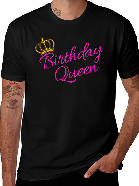 Birthday Queen T-Shirt - Stylish Celebration Apparel