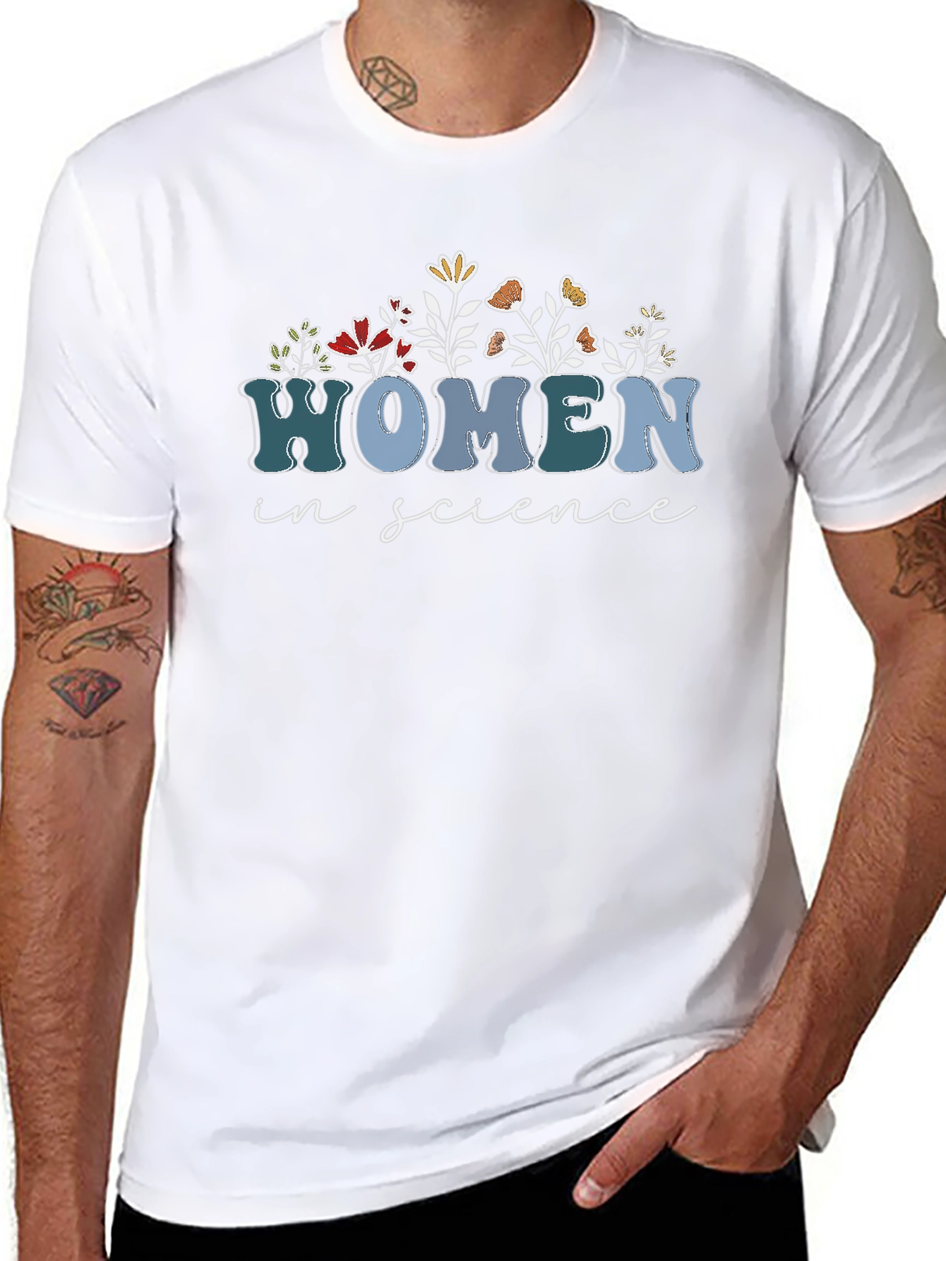 Women in Science Graphic T-Shirt