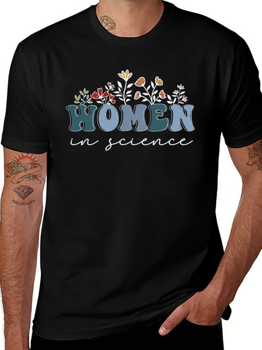 Women in Science Graphic T-Shirt