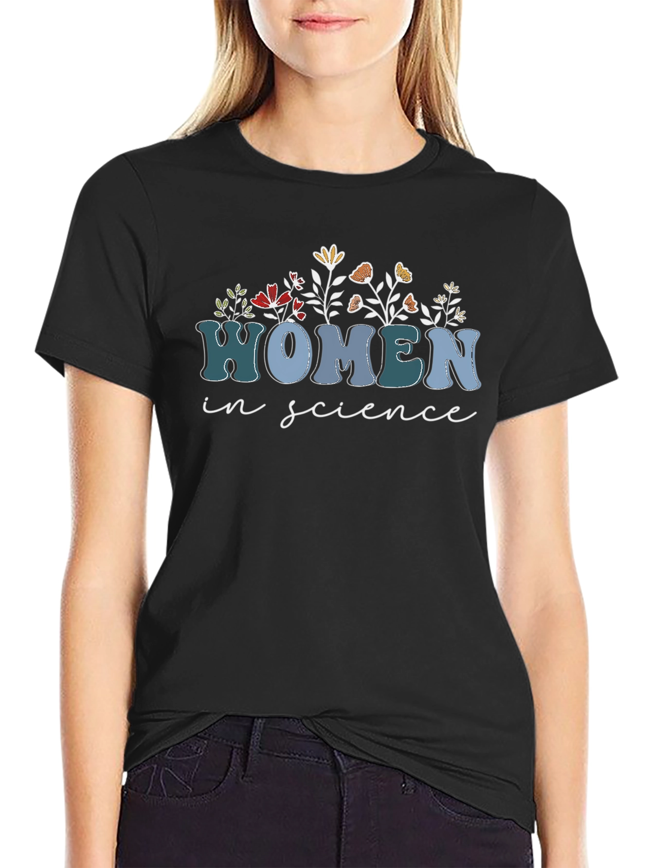 Women in Science Graphic T-Shirt