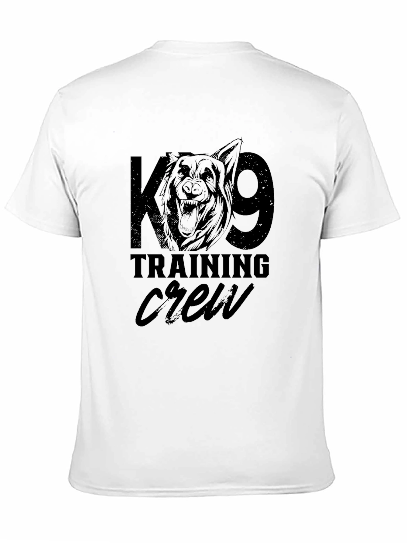K9 Training Crew Black T-Shirt
