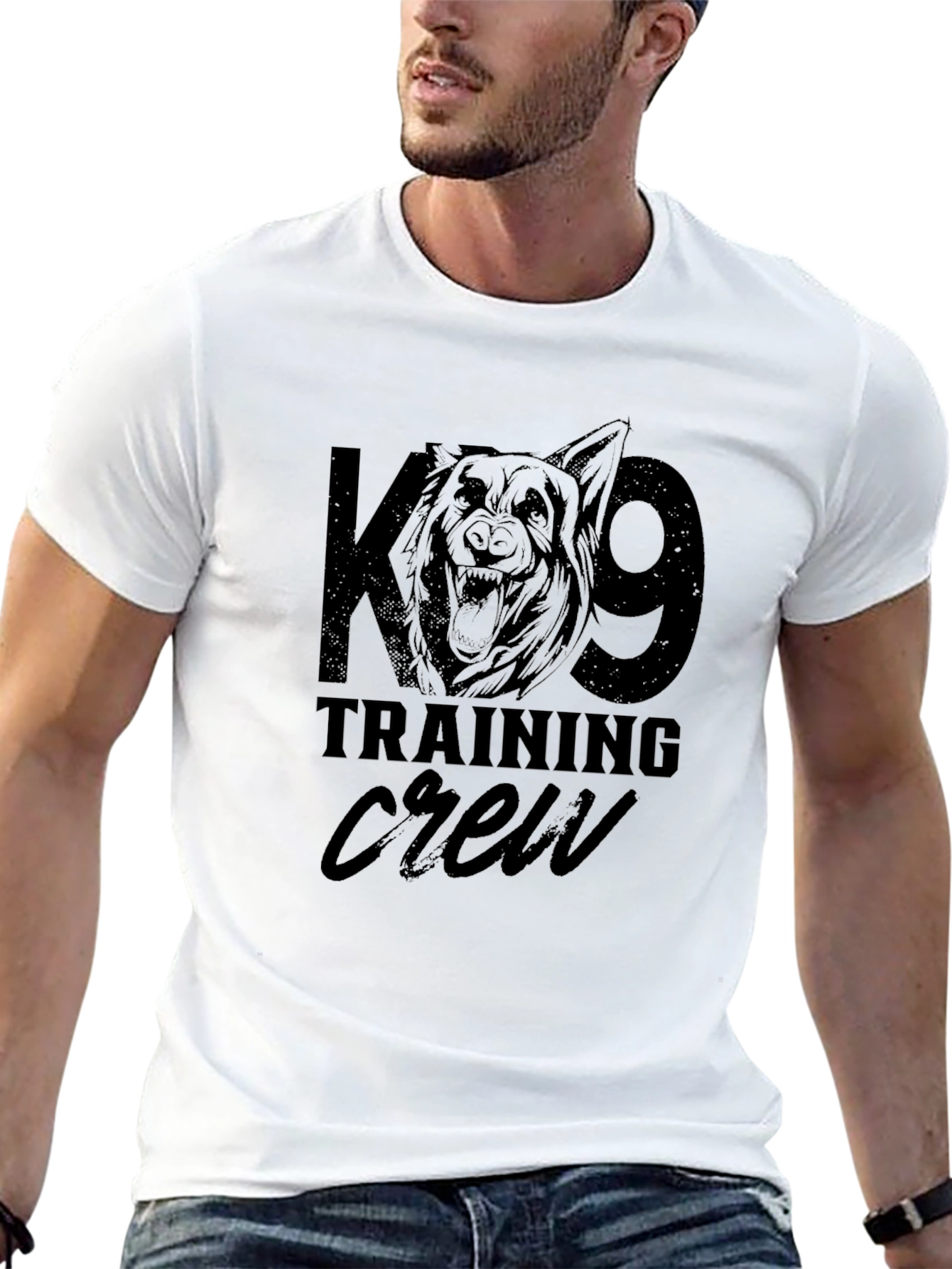 K9 Training Crew Black T-Shirt
