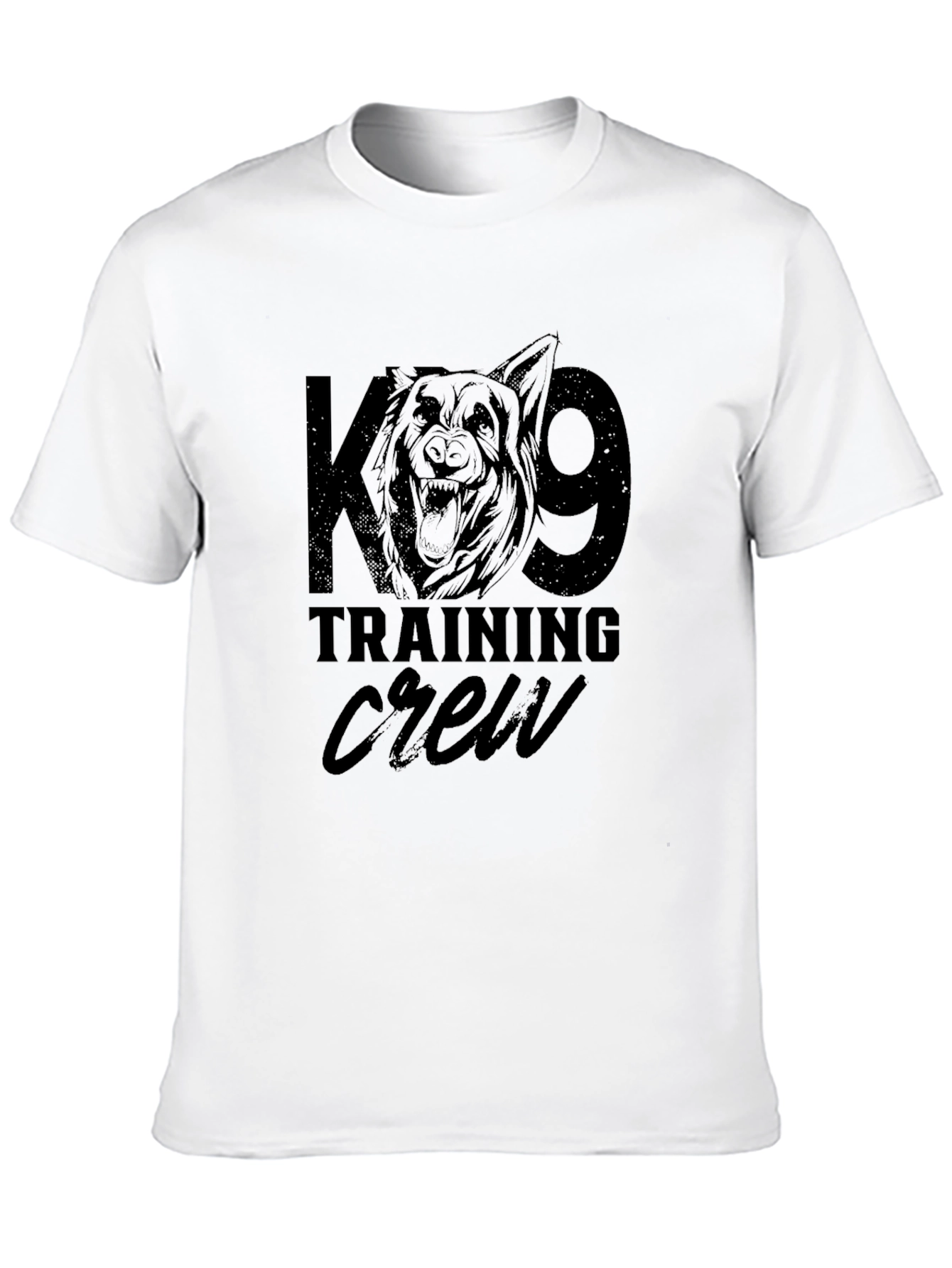 K9 Training Crew Black T-Shirt