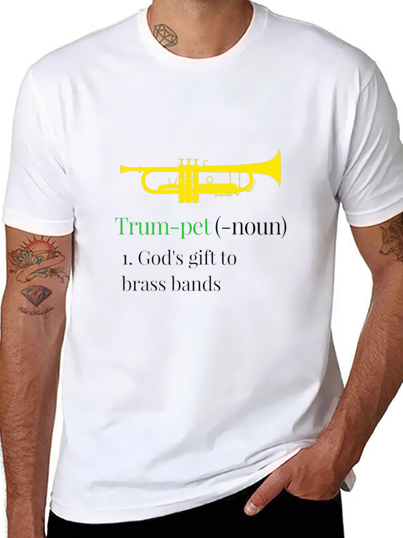 Trumpet Definition T-Shirt - Musicians Tee
