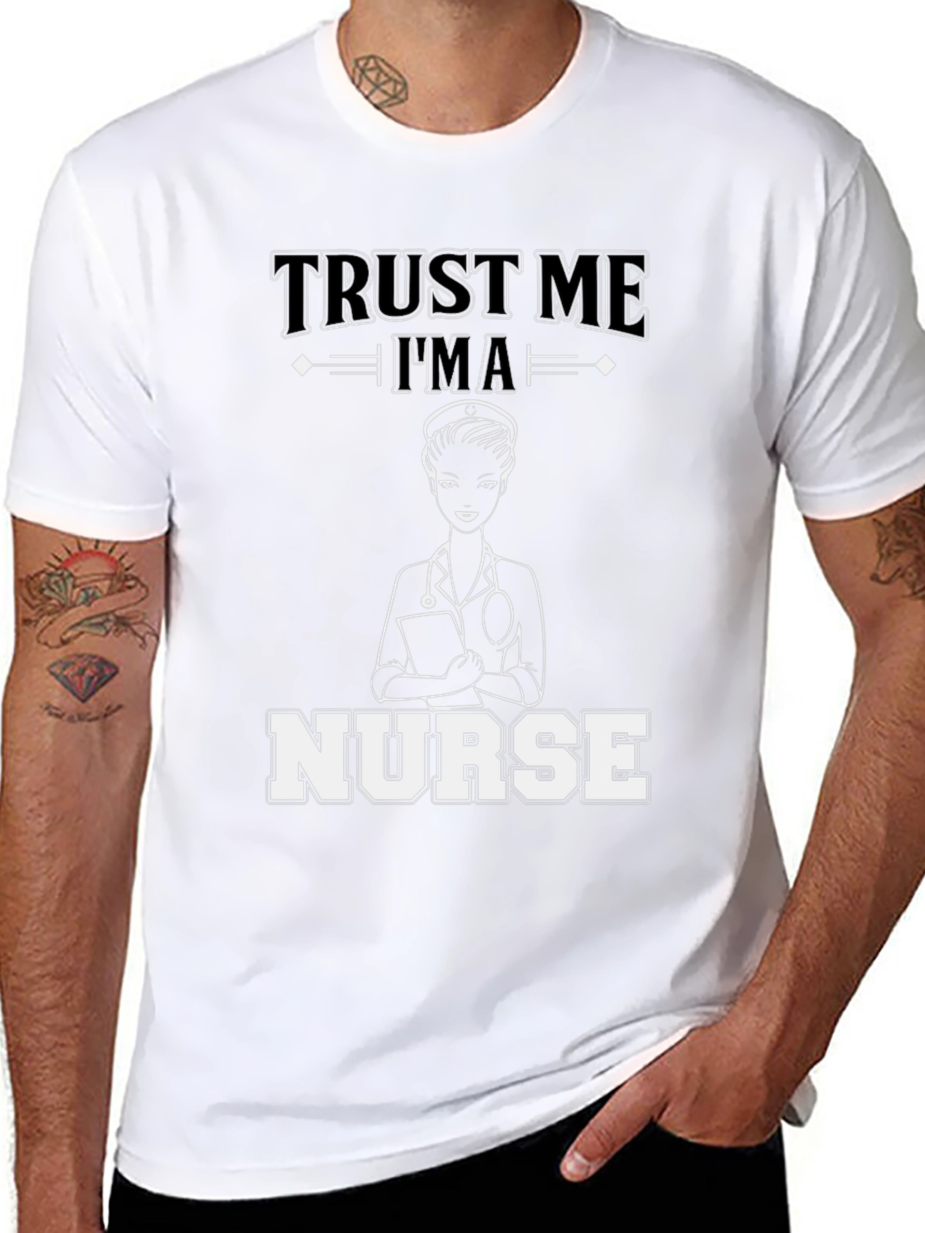 Trust Me Im A Nurse Graphic Tee