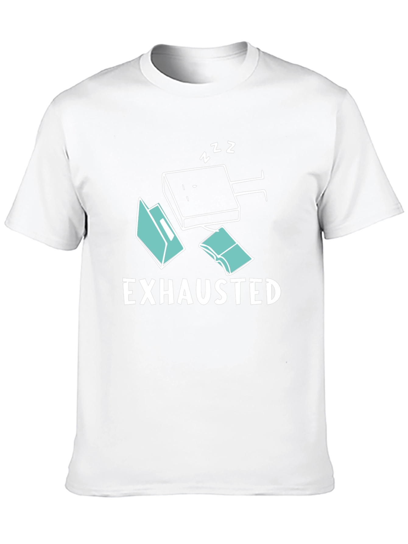 Exhausted Funny T-Shirt