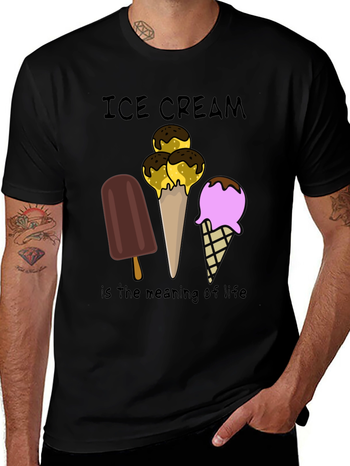 Ice Cream Meaning of Life T-Shirt