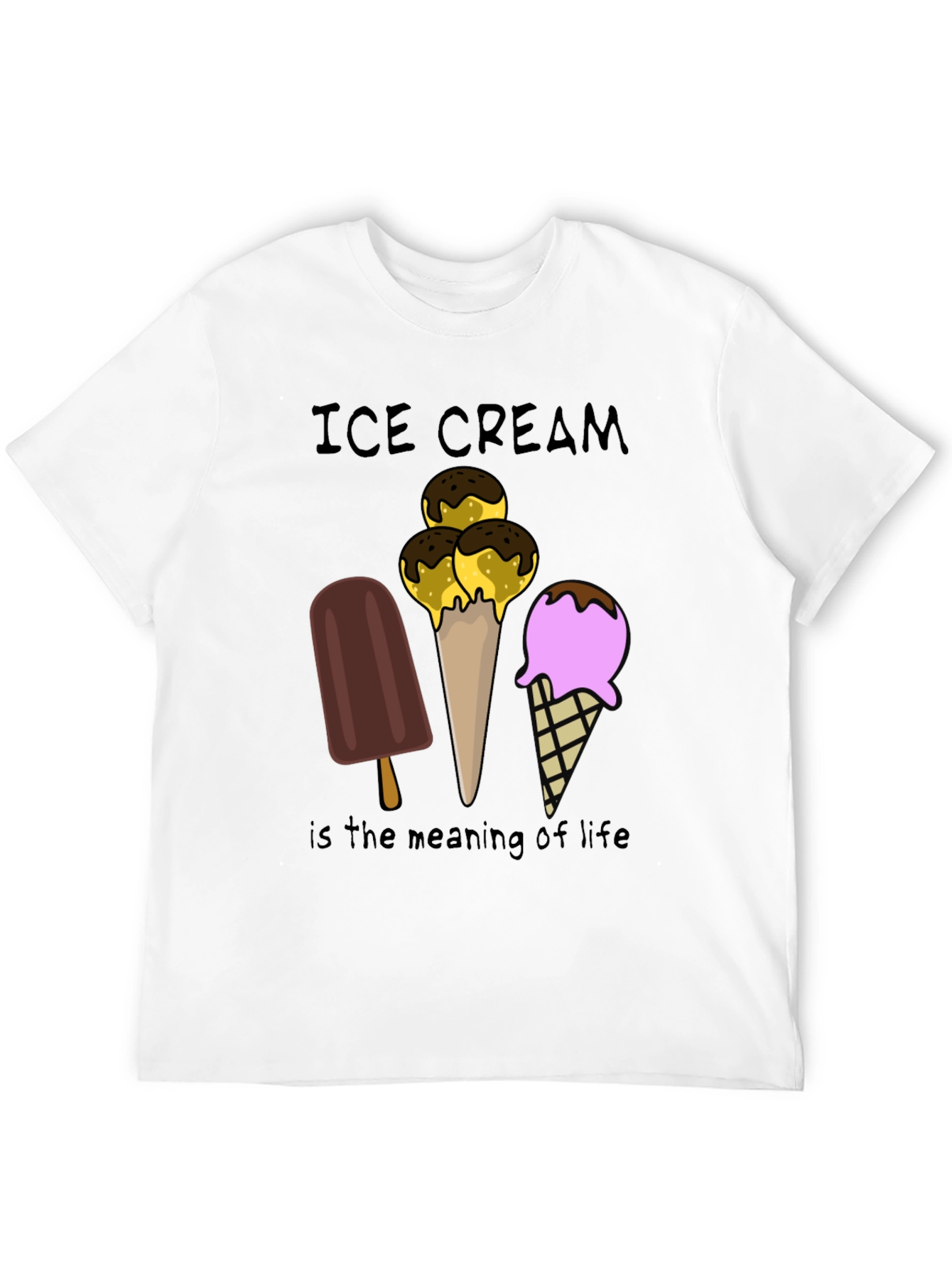 Ice Cream Meaning of Life T-Shirt