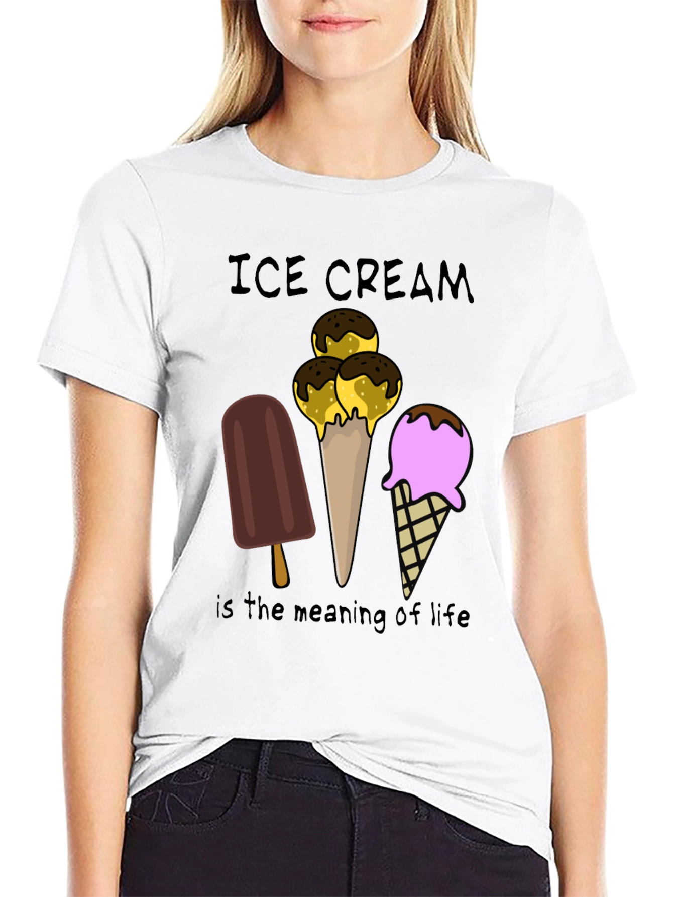 Ice Cream Meaning of Life T-Shirt