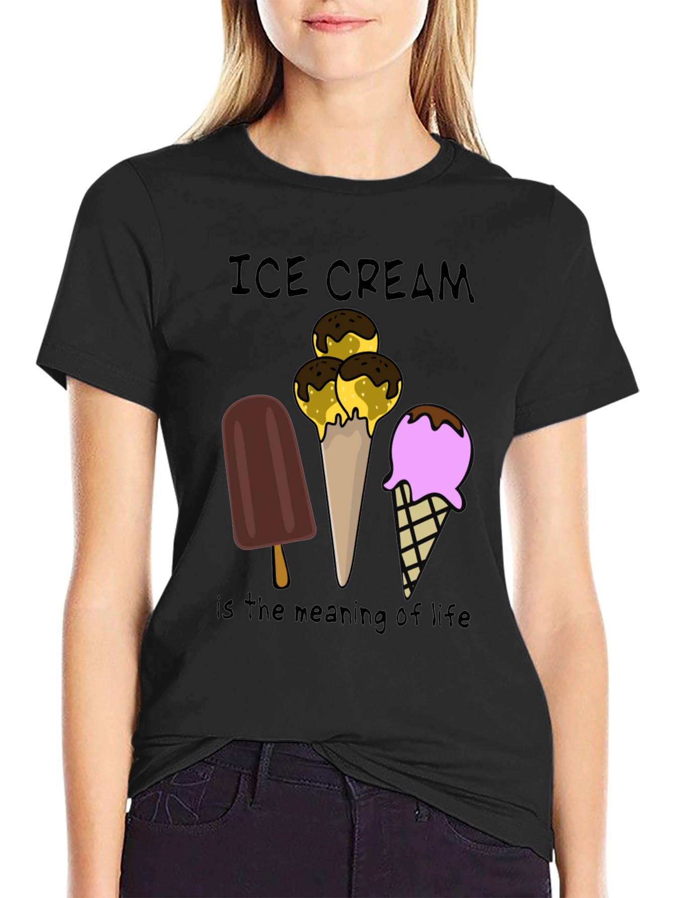 Ice Cream Meaning of Life T-Shirt