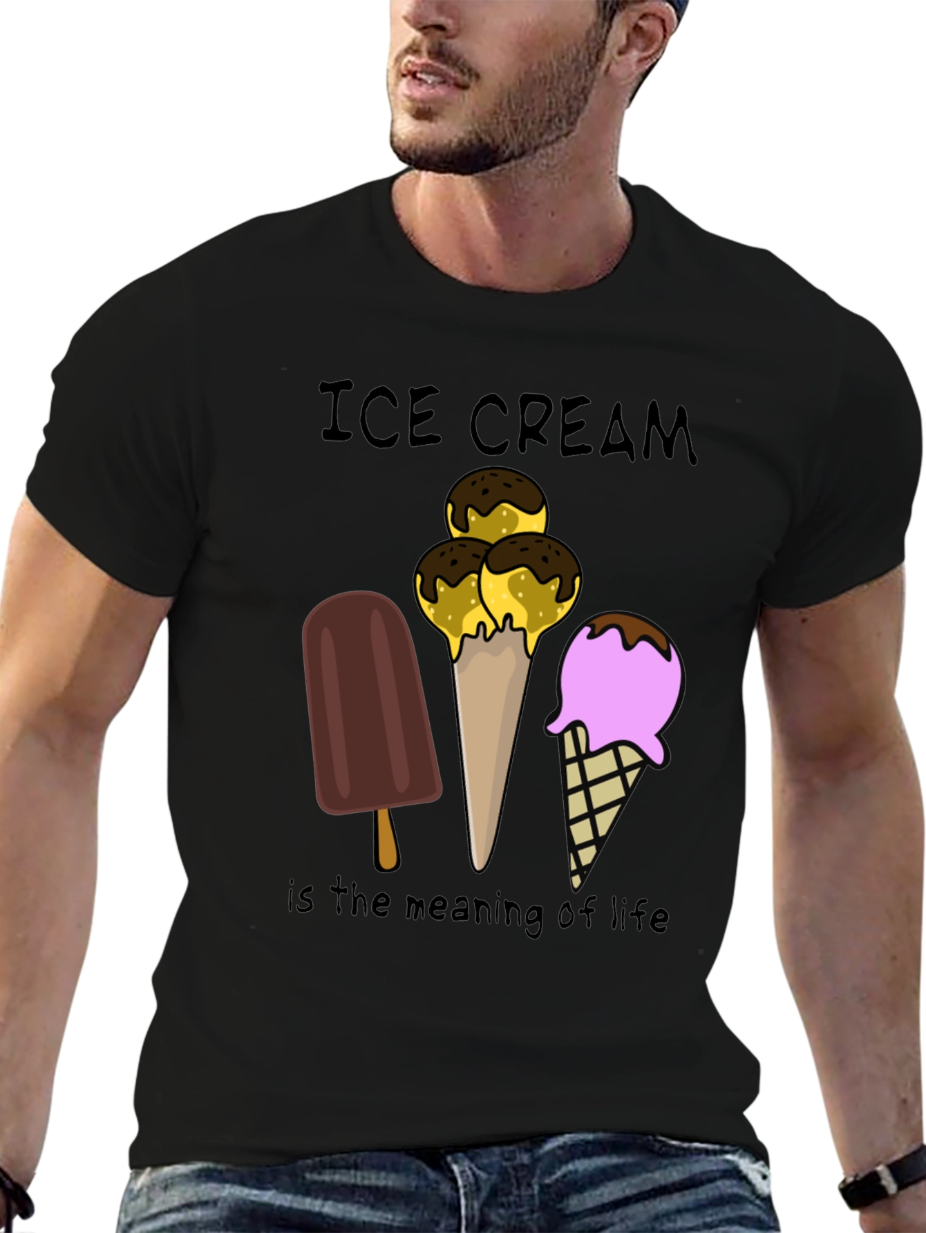 Ice Cream Meaning of Life T-Shirt