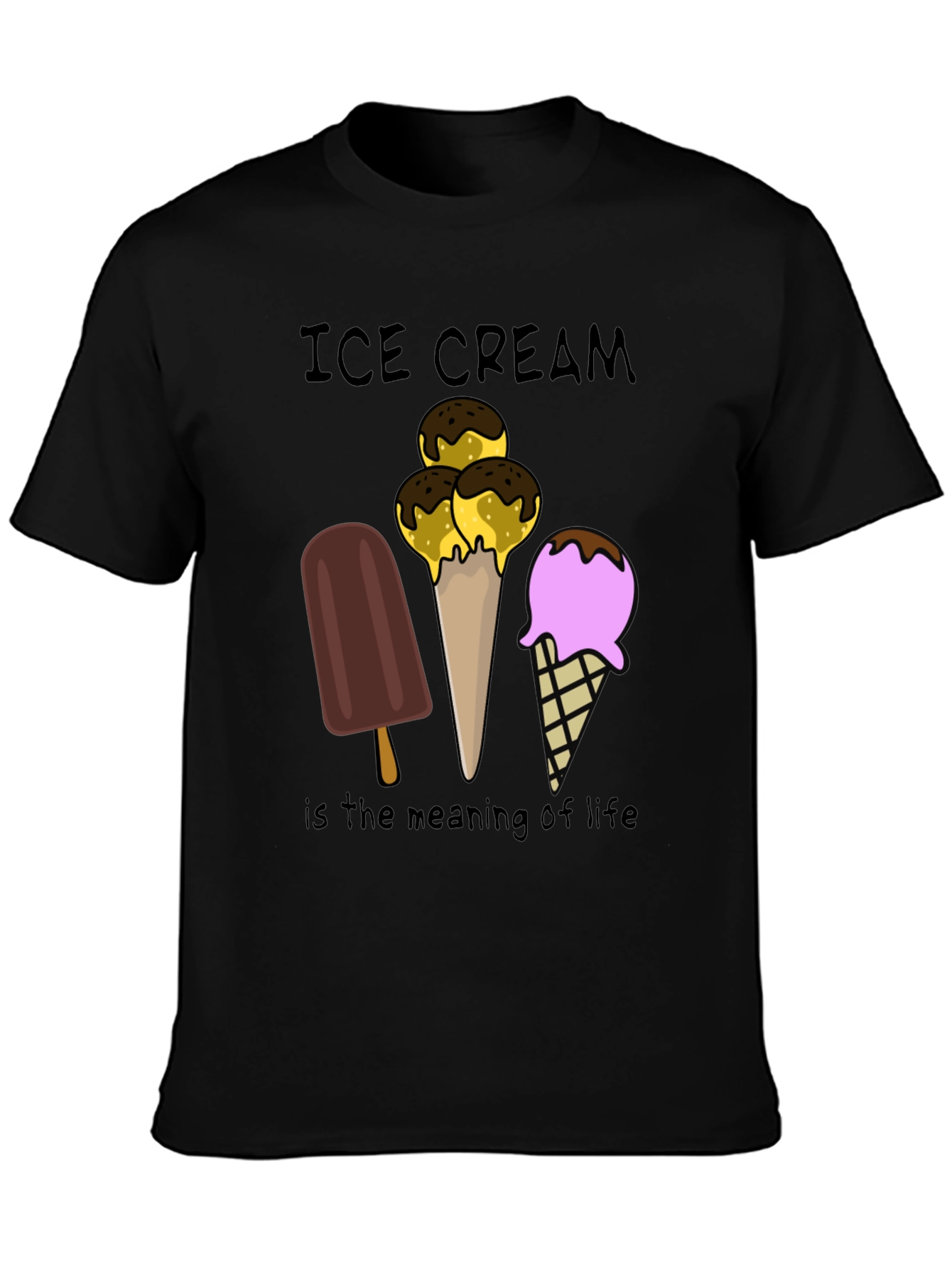 Ice Cream Meaning of Life T-Shirt