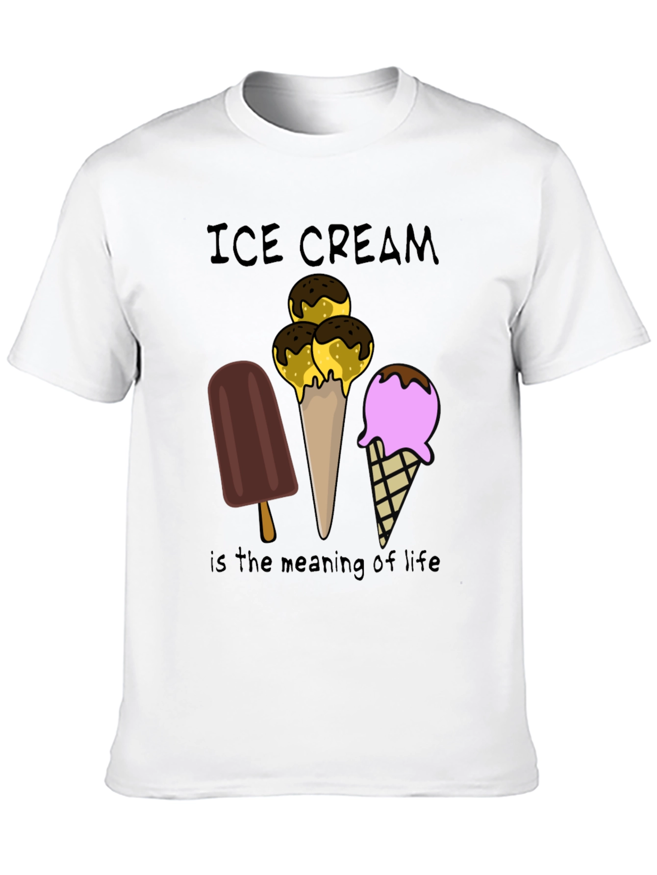 Ice Cream Meaning of Life T-Shirt