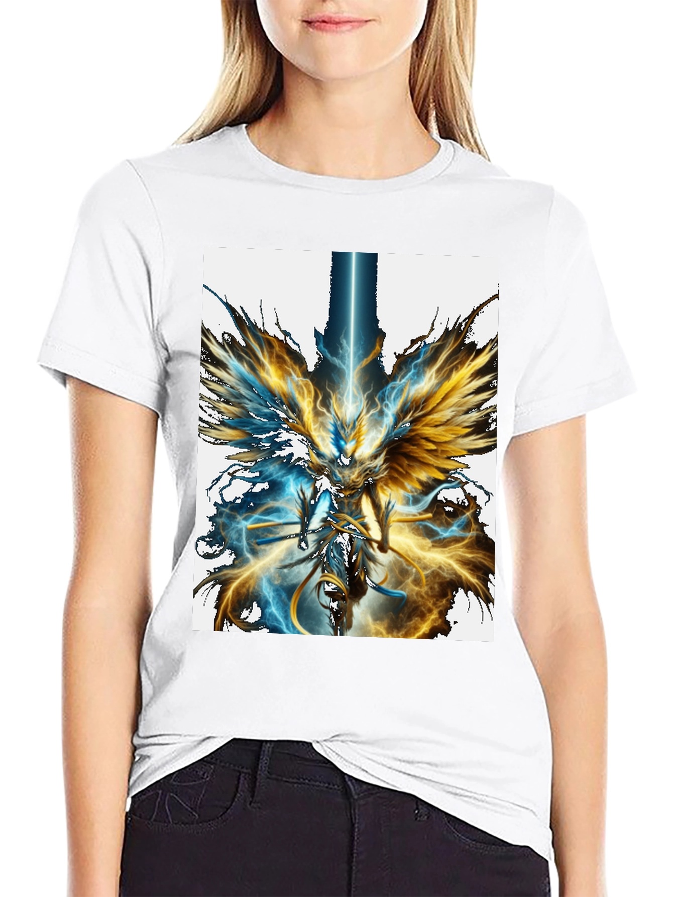 Winged Warrior Graphic T-Shirt