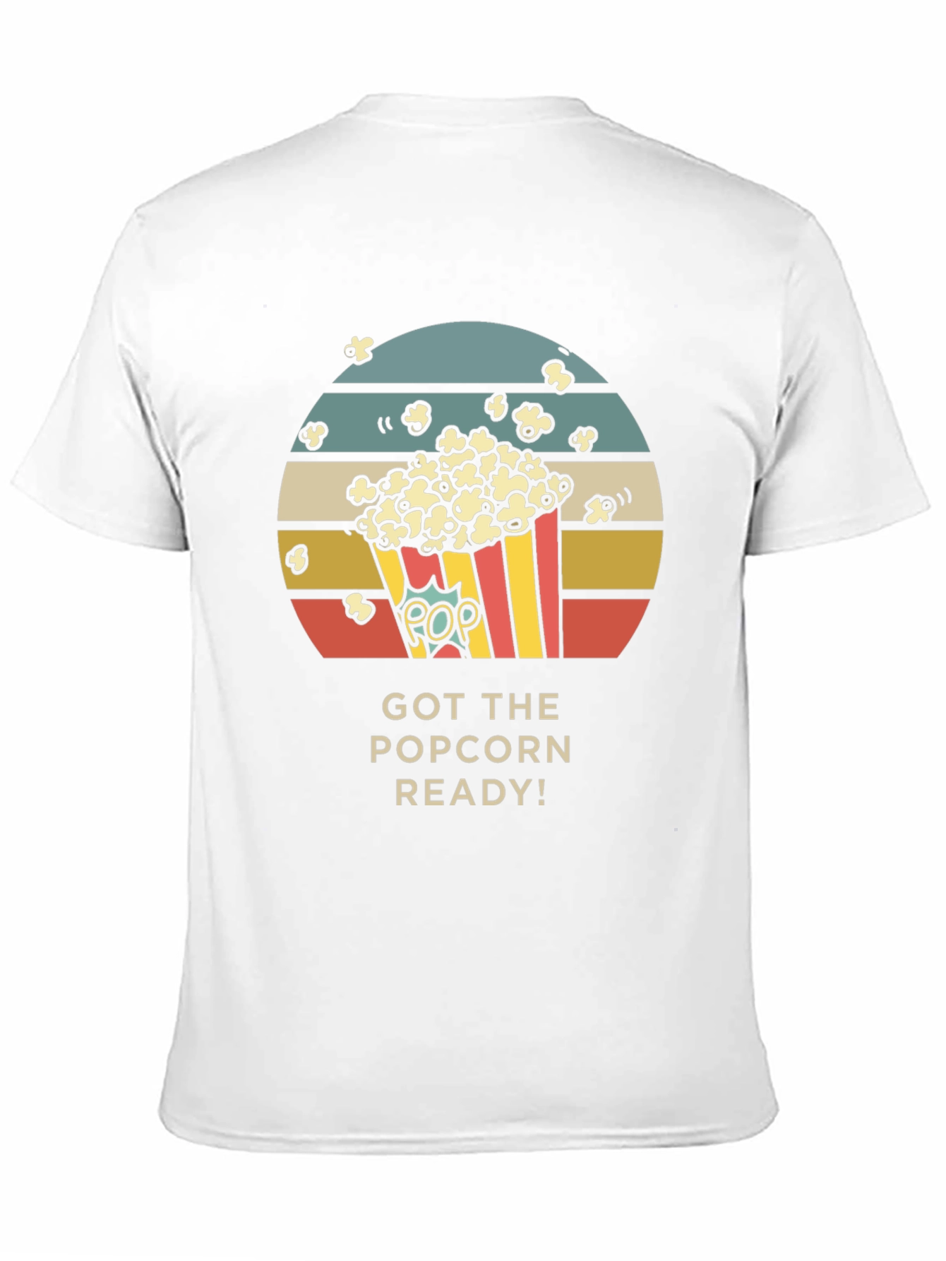 Popcorn Ready Graphic T-Shirt