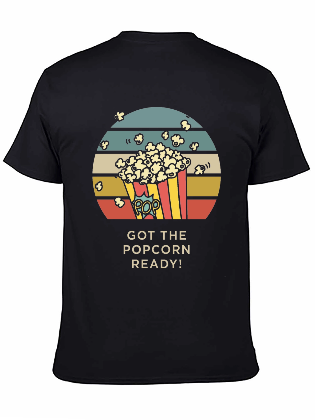 Popcorn Ready Graphic T-Shirt