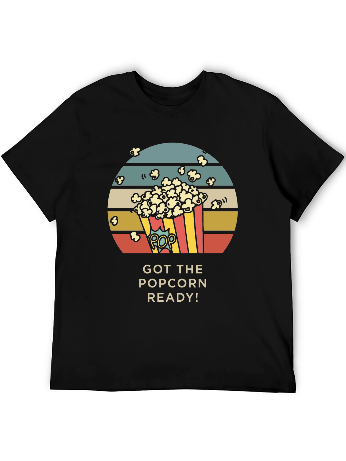 Popcorn Ready Graphic T-Shirt