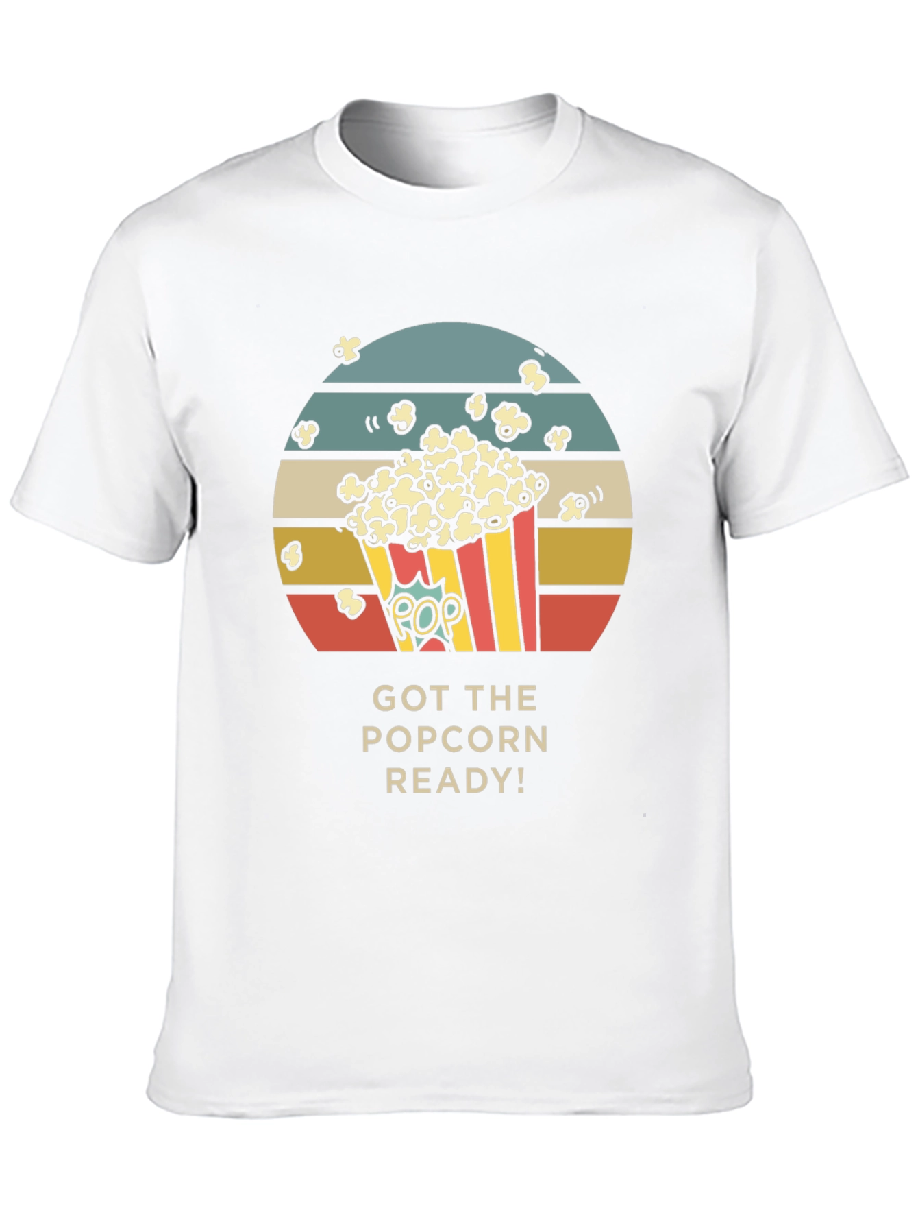 Popcorn Ready Graphic T-Shirt