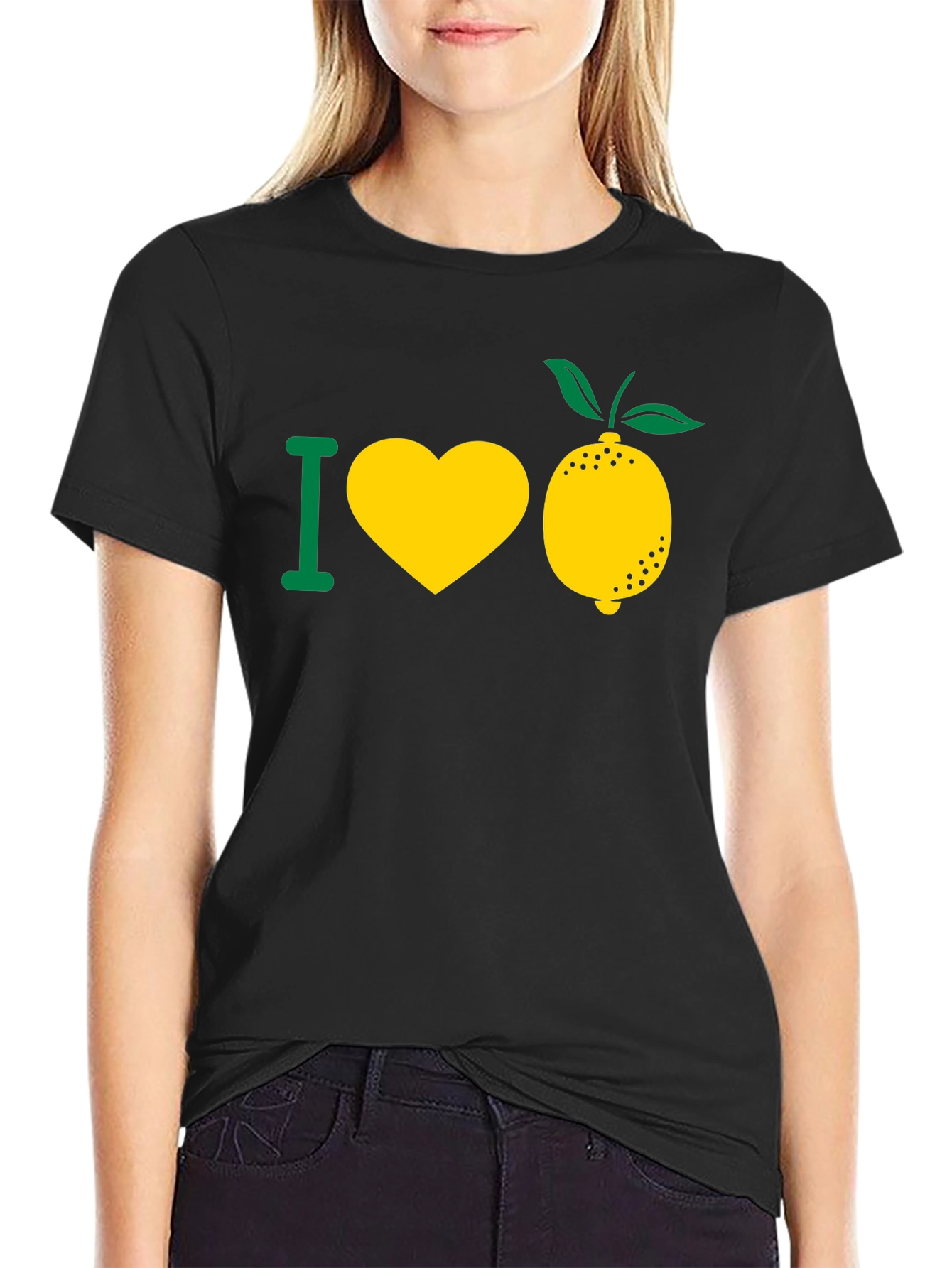 I Heart Lemon Graphic T-Shirt