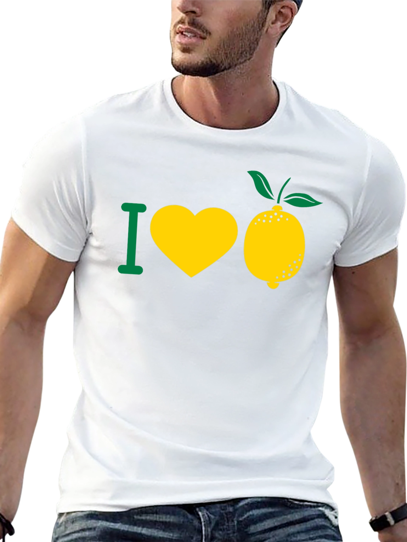 I Heart Lemon Graphic T-Shirt