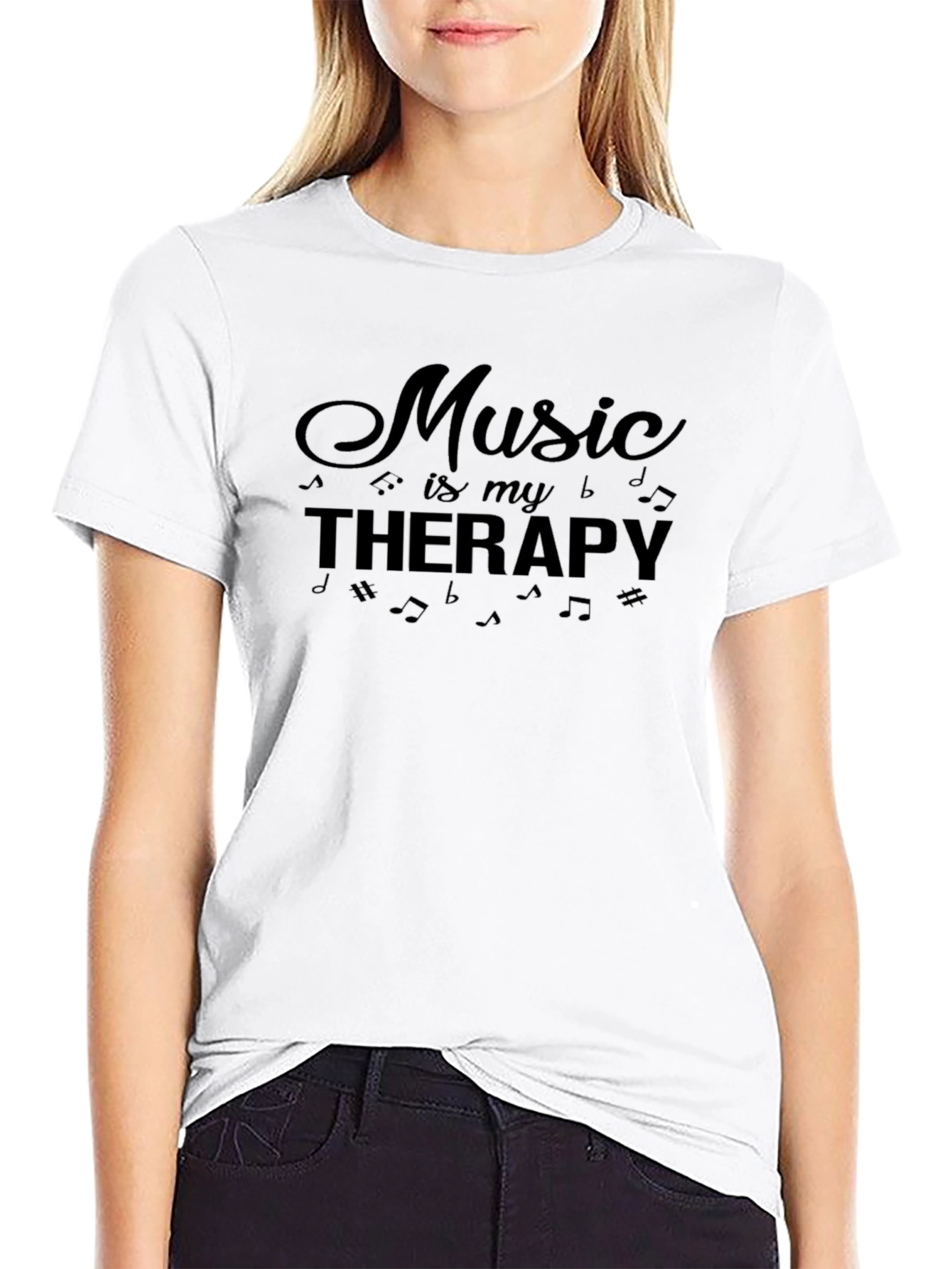 Music Is My Therapy T-Shirt