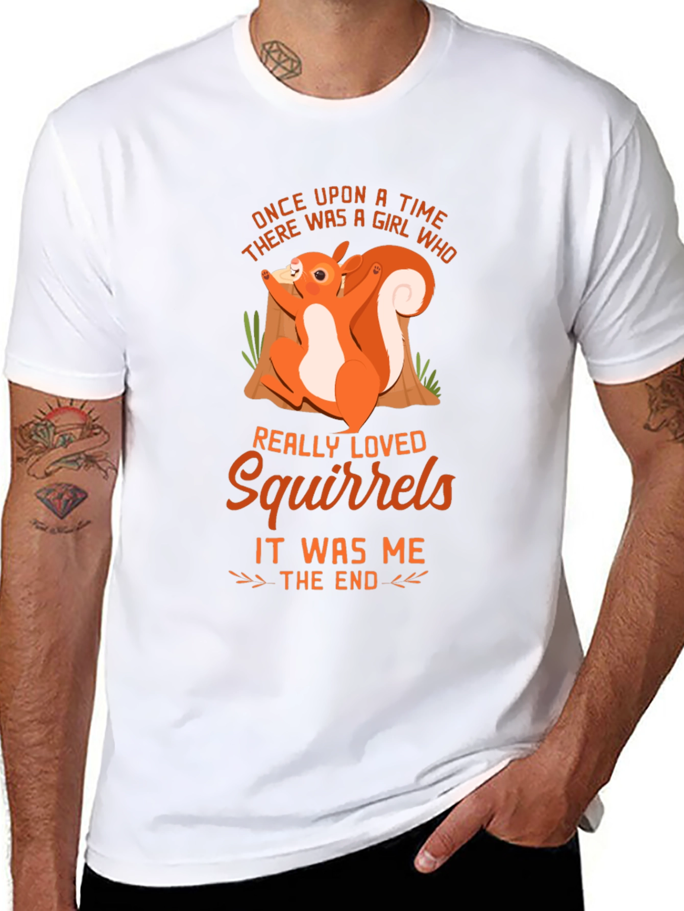 Squirrel Lover T-Shirt - Once Upon a Time