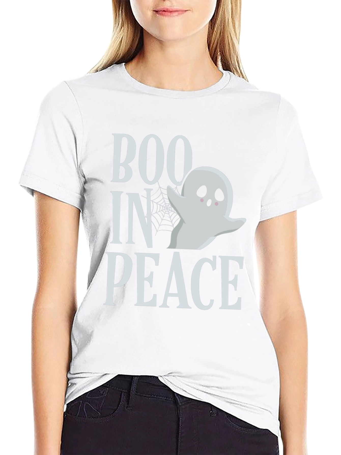 Boo In Peace Ghost T-Shirt