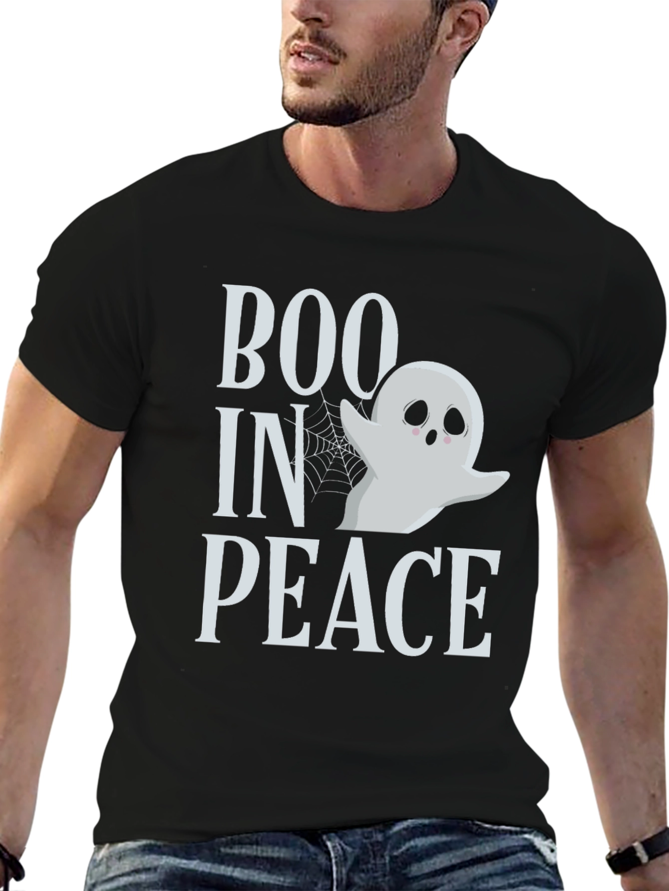 Boo In Peace Ghost T-Shirt