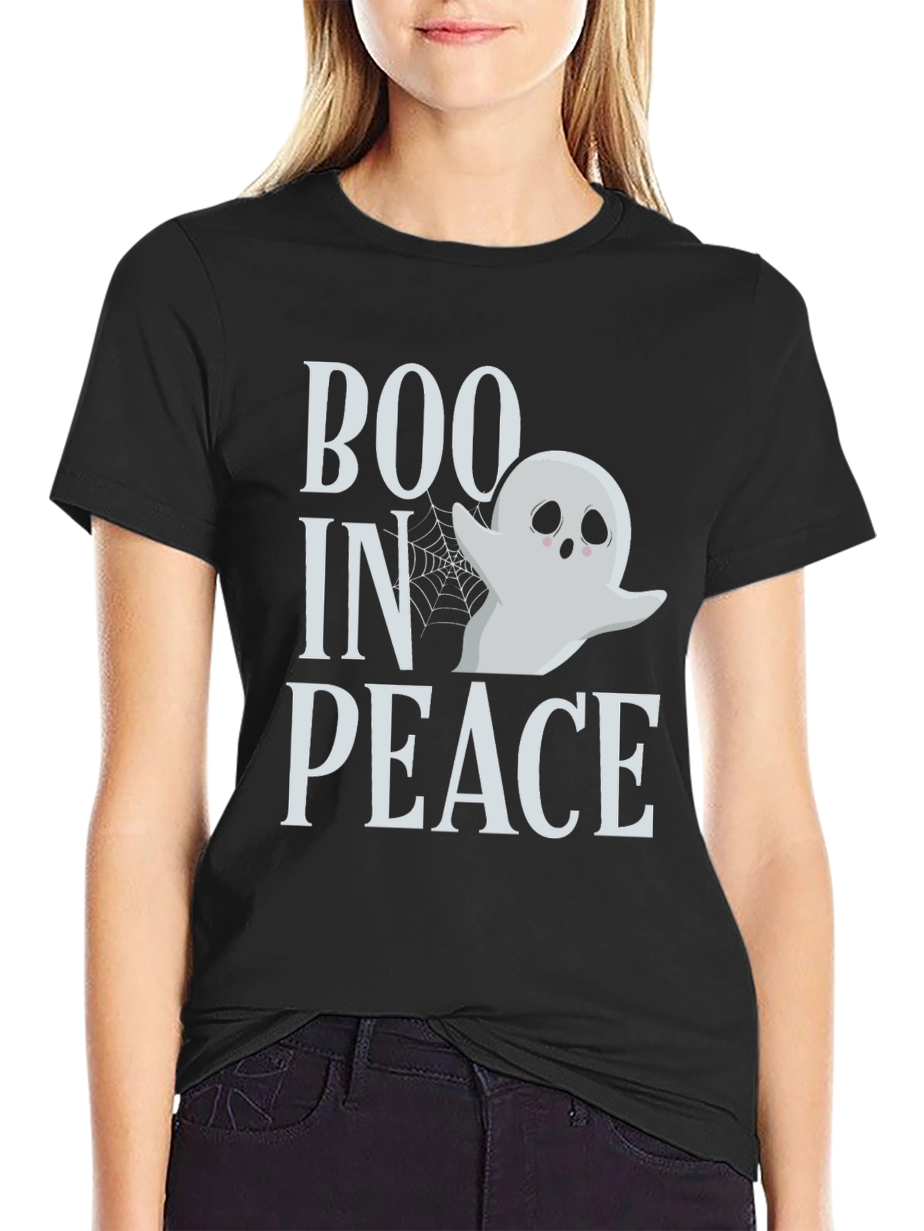 Boo In Peace Ghost T-Shirt
