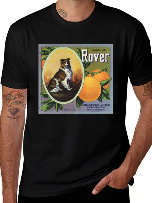 Dog & Orange Valencias Rover Graphic Tee