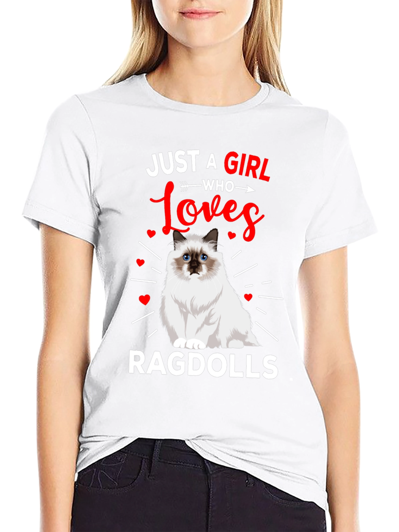 Just a Girl Who Loves Ragdolls T-Shirt