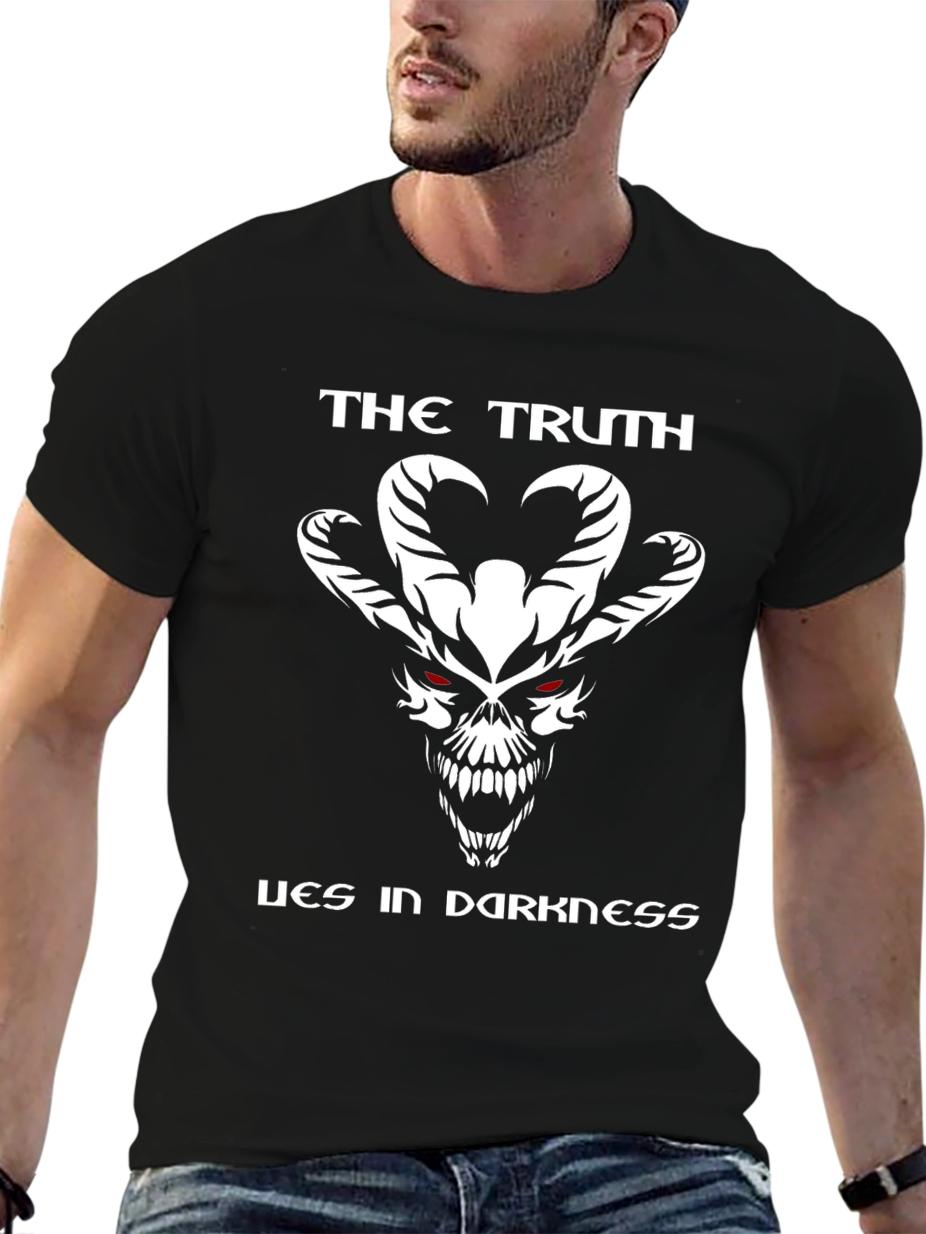 The Truth Lies in Darkness Graphic T-Shirt