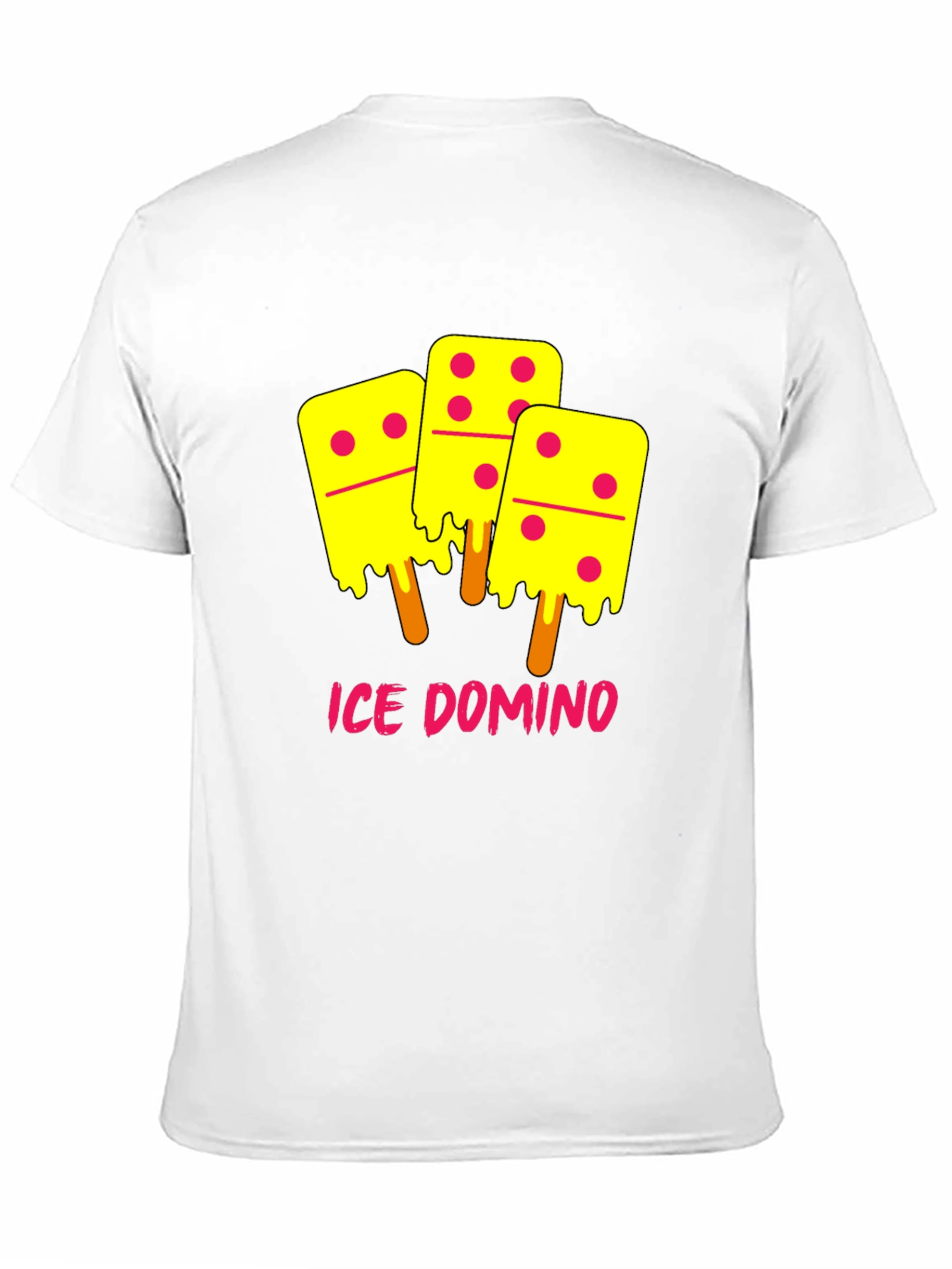 Ice Domino T-Shirt - Novelty Graphic Tee