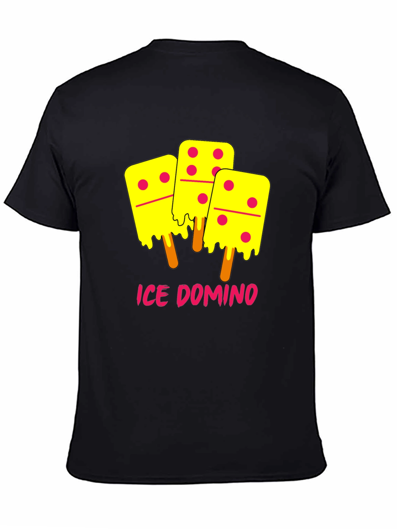 Ice Domino T-Shirt - Novelty Graphic Tee