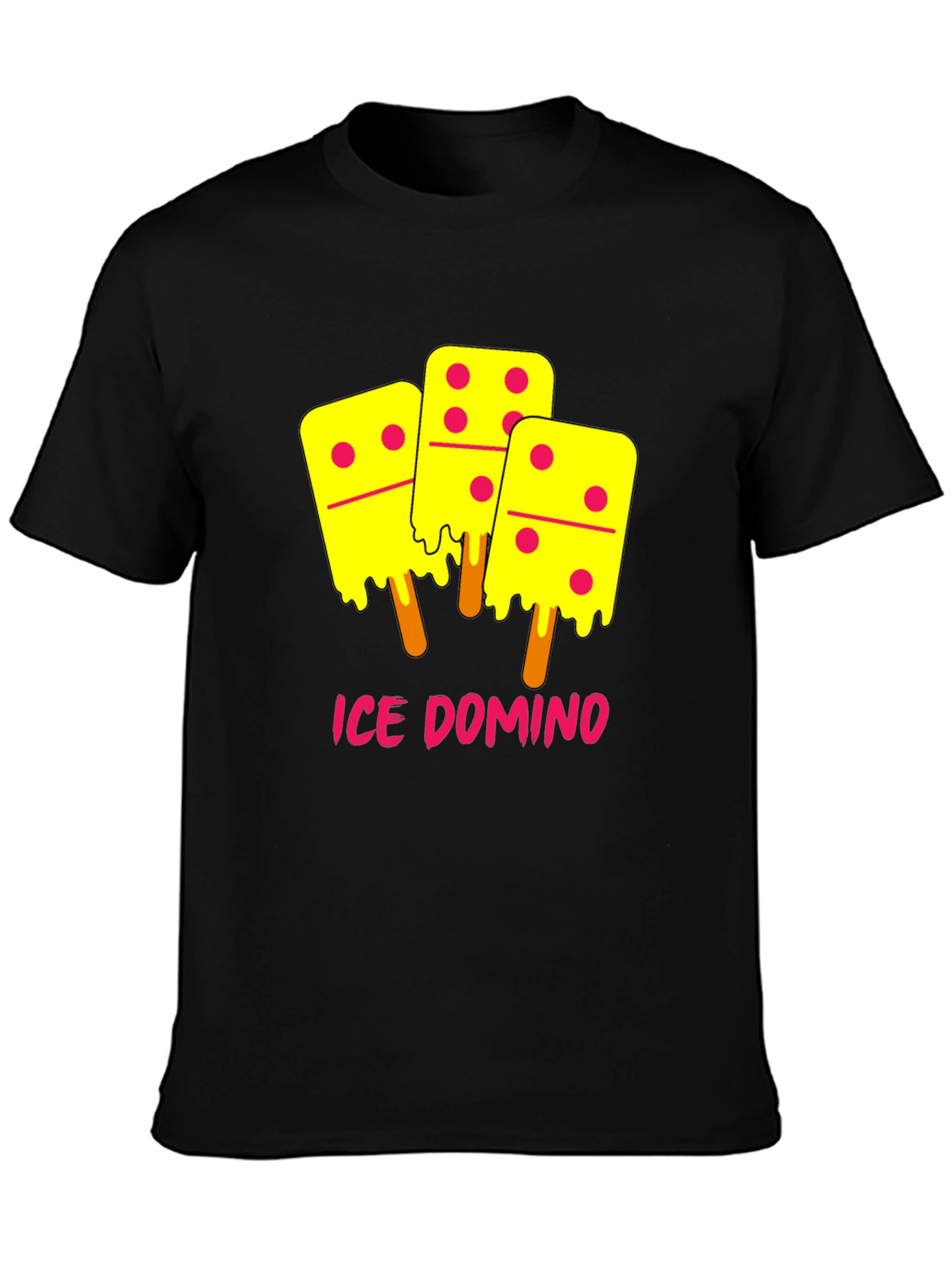 Ice Domino T-Shirt - Novelty Graphic Tee