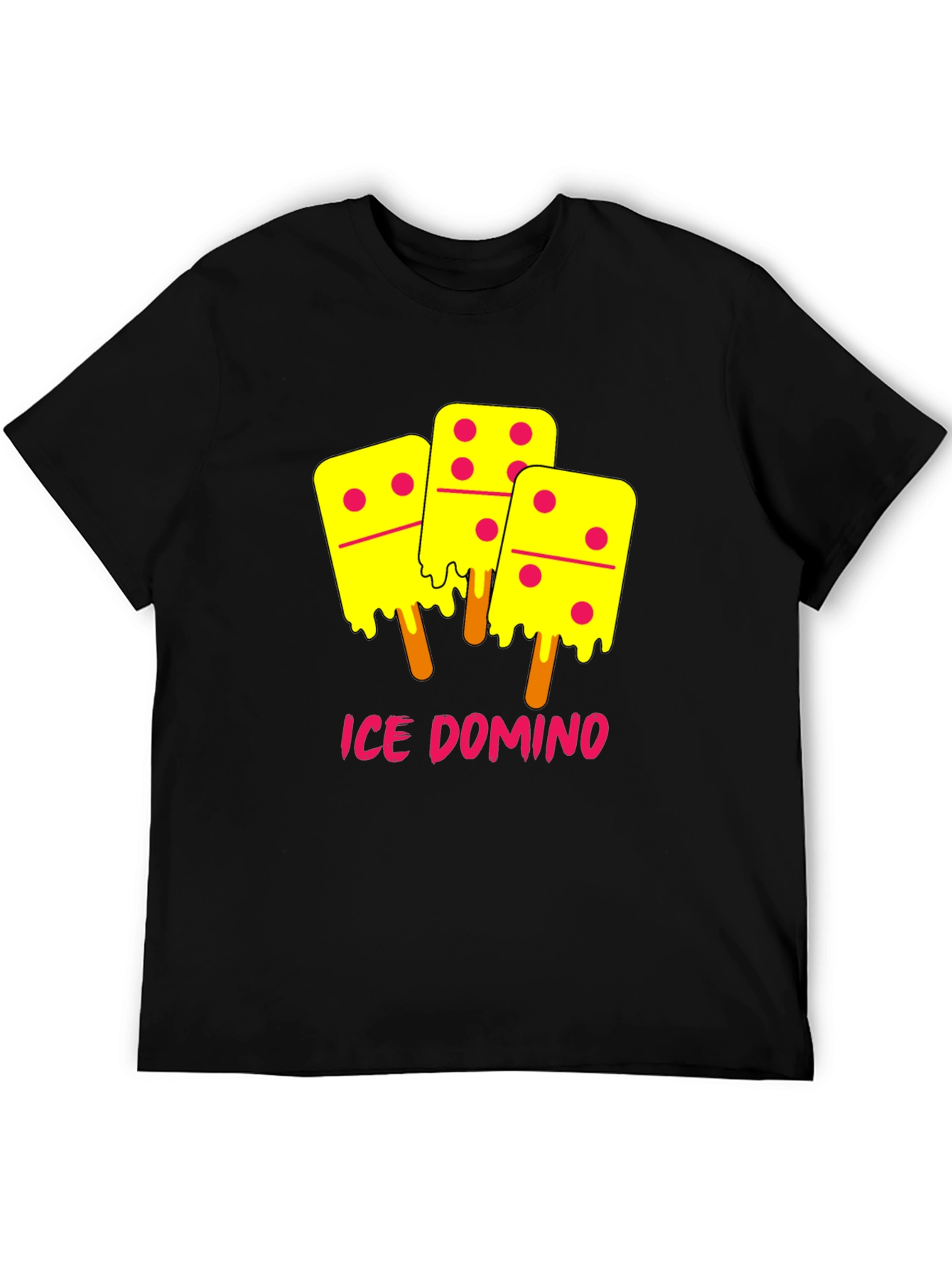 Ice Domino T-Shirt - Novelty Graphic Tee