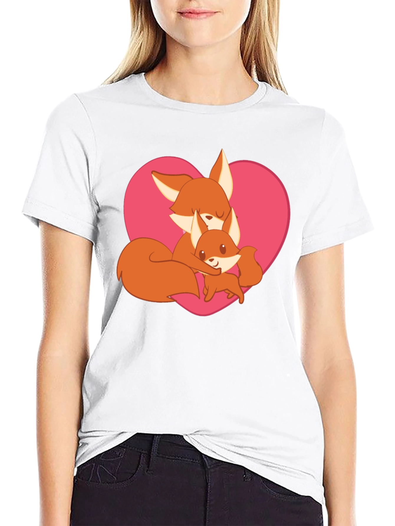 Fox Love Graphic T-Shirt