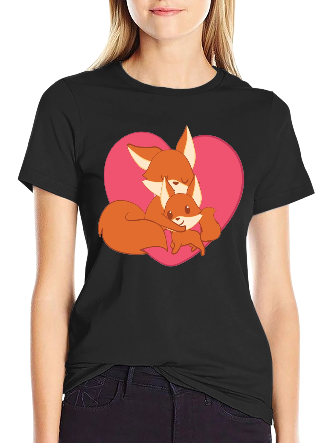 Fox Love Graphic T-Shirt