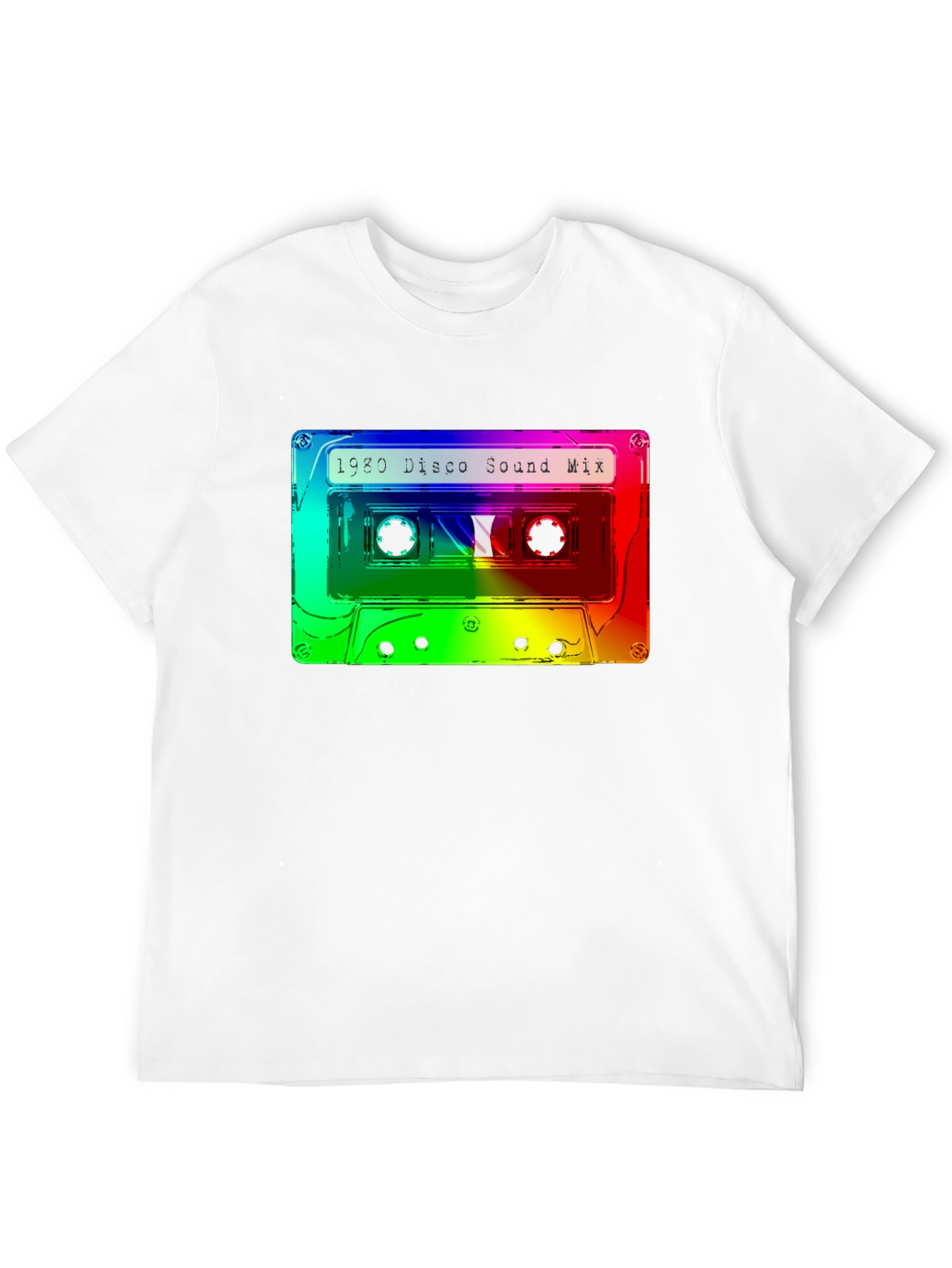 Retro 1980 Disco Sound Mix Graphic T-Shirt