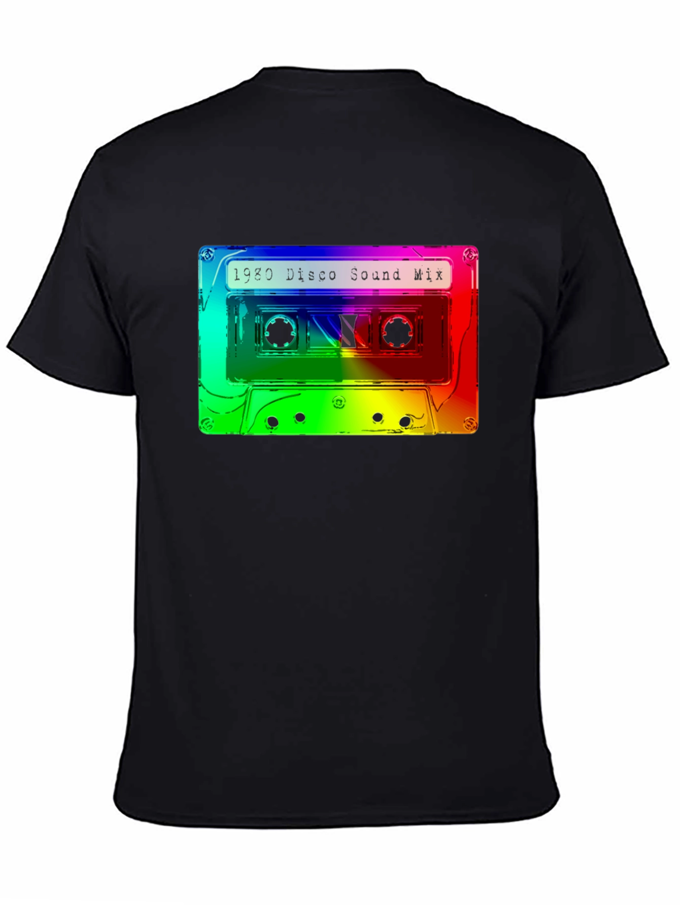 Retro 1980 Disco Sound Mix Graphic T-Shirt
