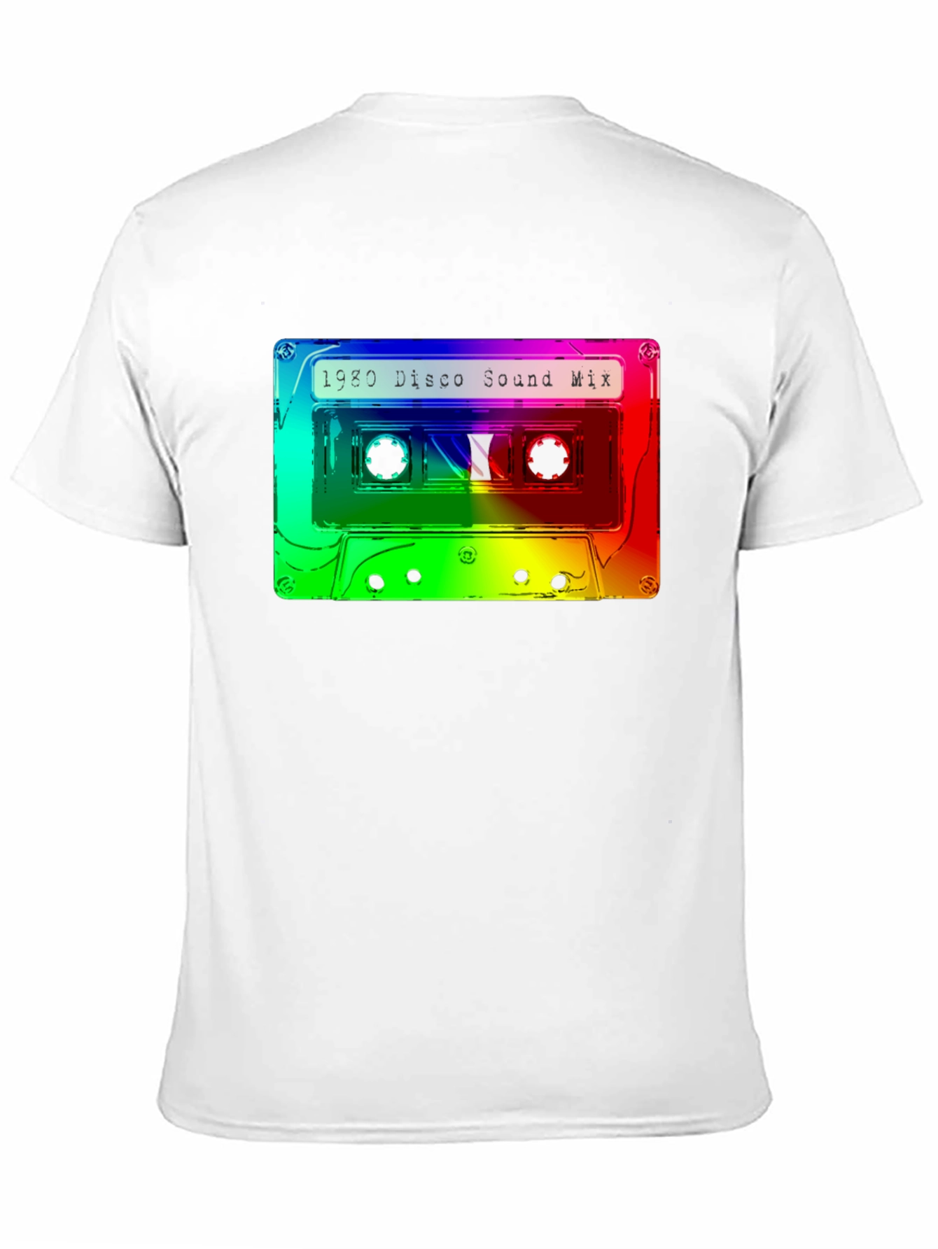 Retro 1980 Disco Sound Mix Graphic T-Shirt