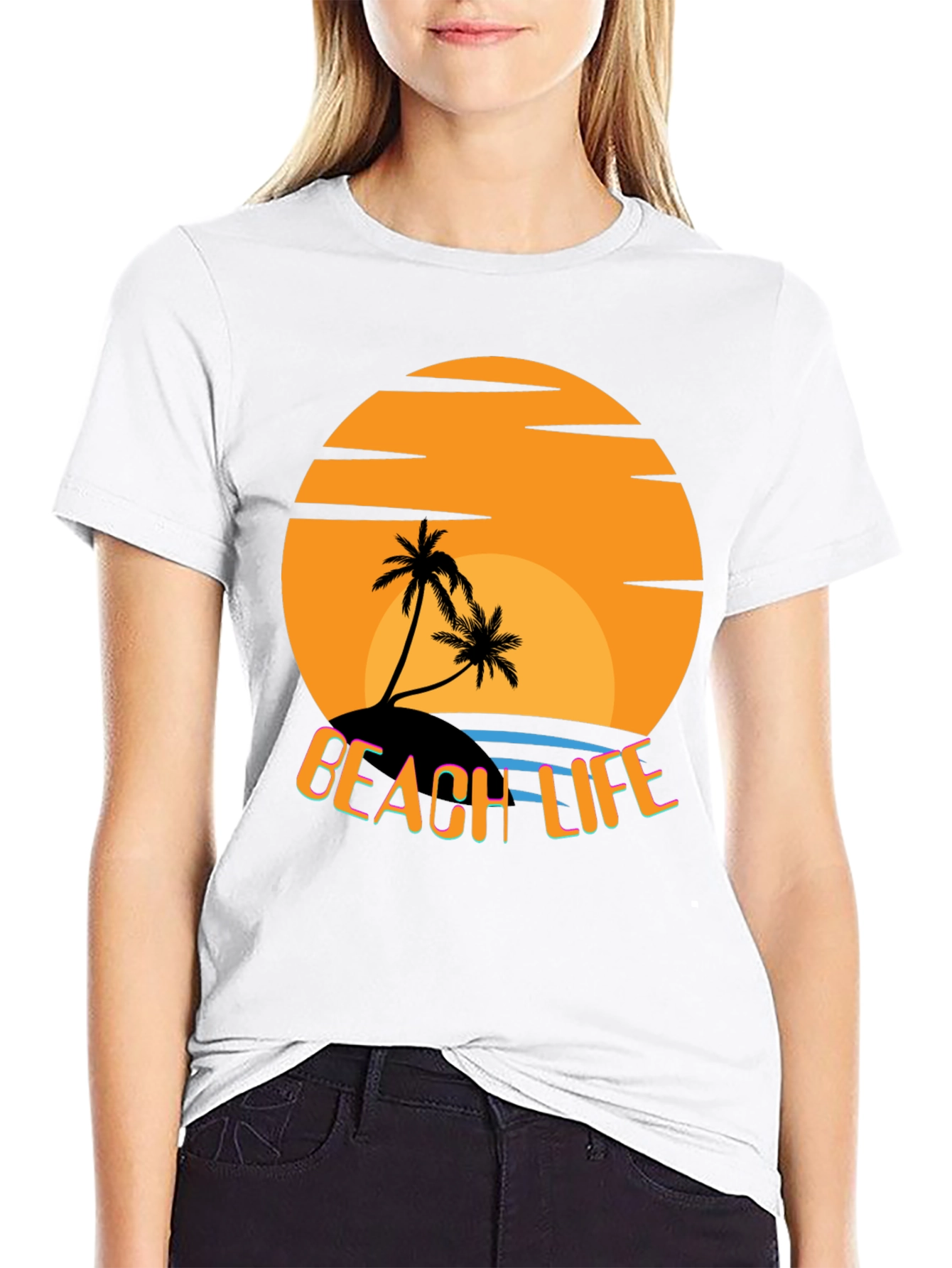 Beach Life Graphic Tee - Island Vibes