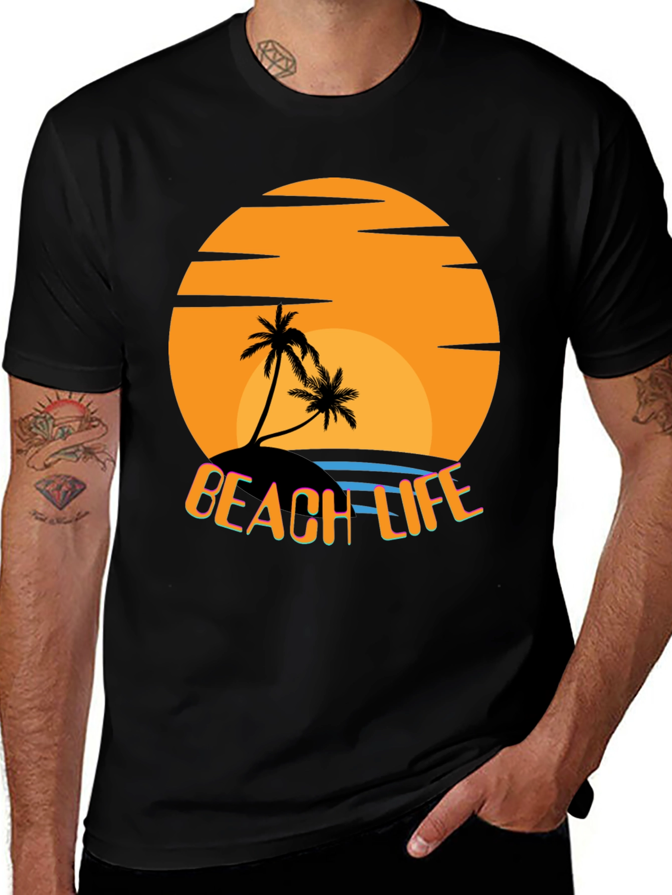 Beach Life Graphic Tee - Island Vibes