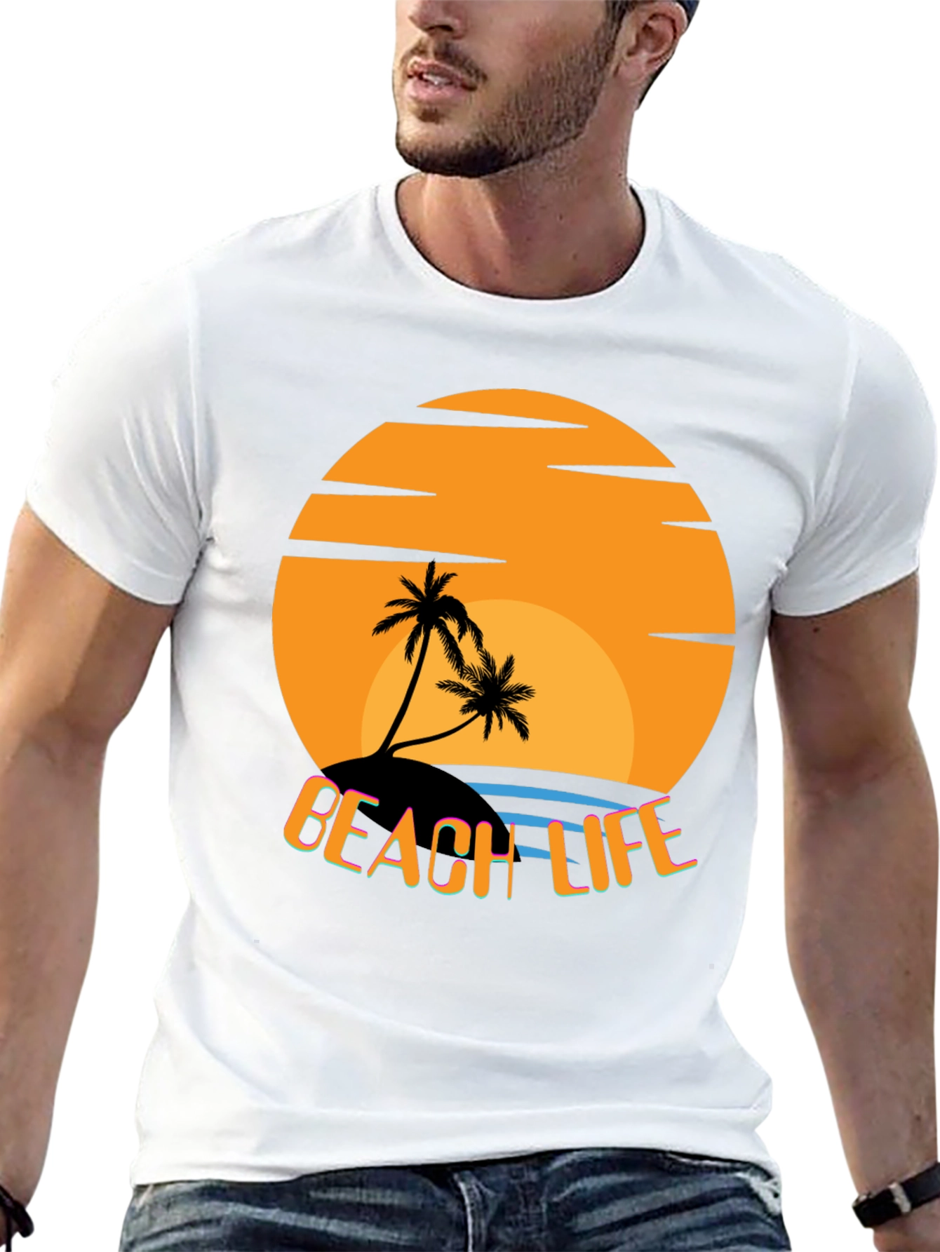 Beach Life Graphic Tee - Island Vibes