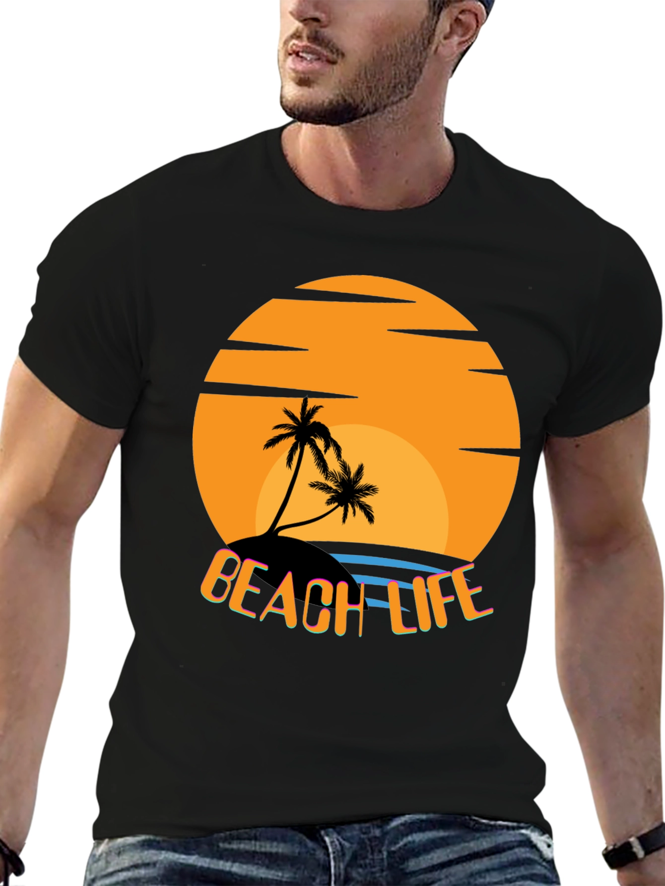 Beach Life Graphic Tee - Island Vibes