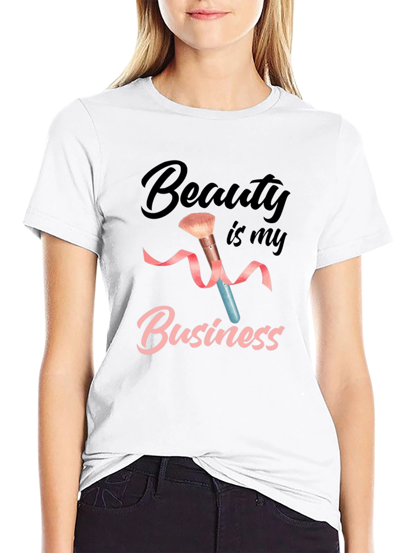 Beauty is my Business Black T-Shirt