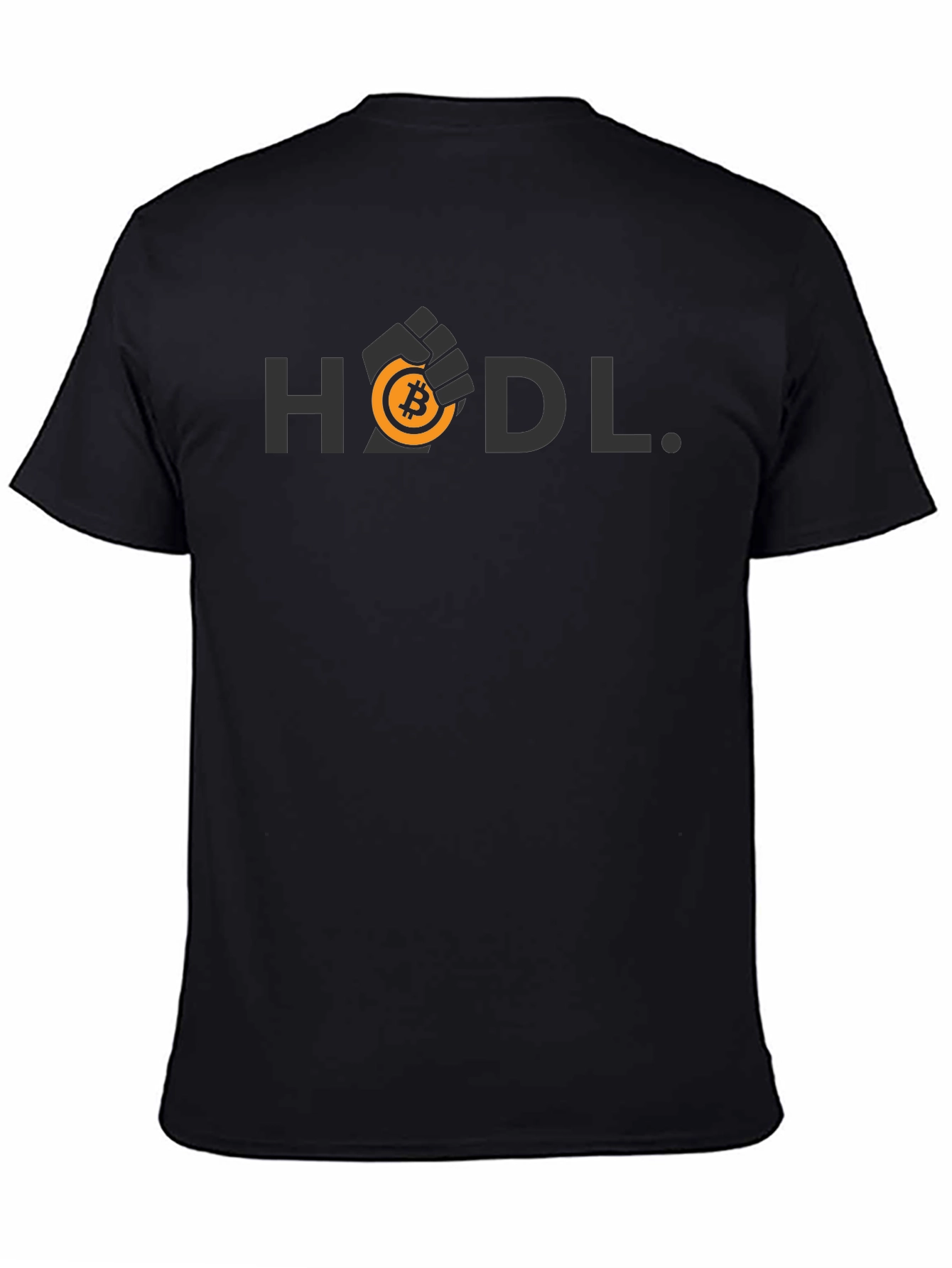 HODL Bitcoin Crypto Black T-Shirt