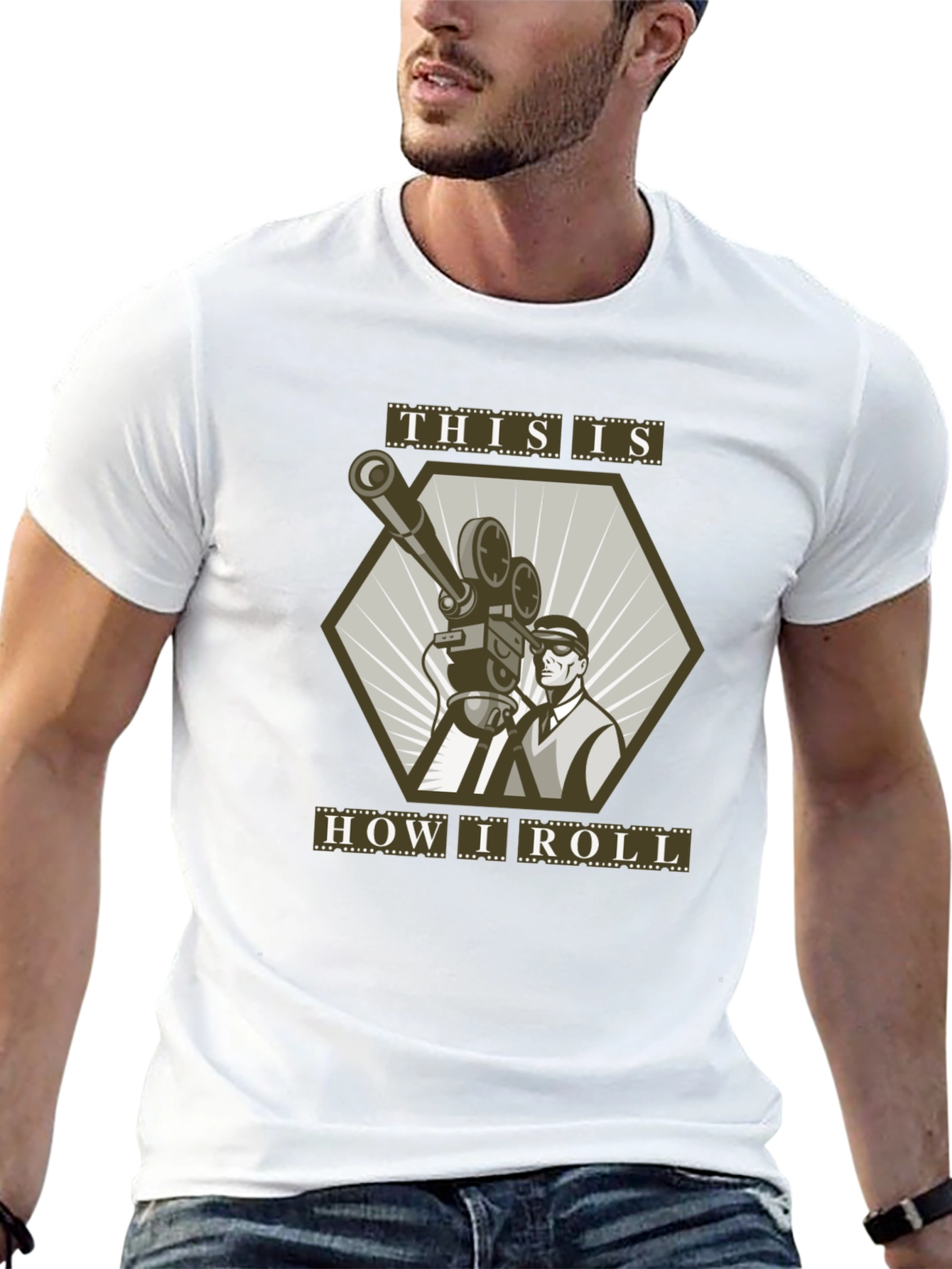 This is How I Roll Filmmaker T-Shirt