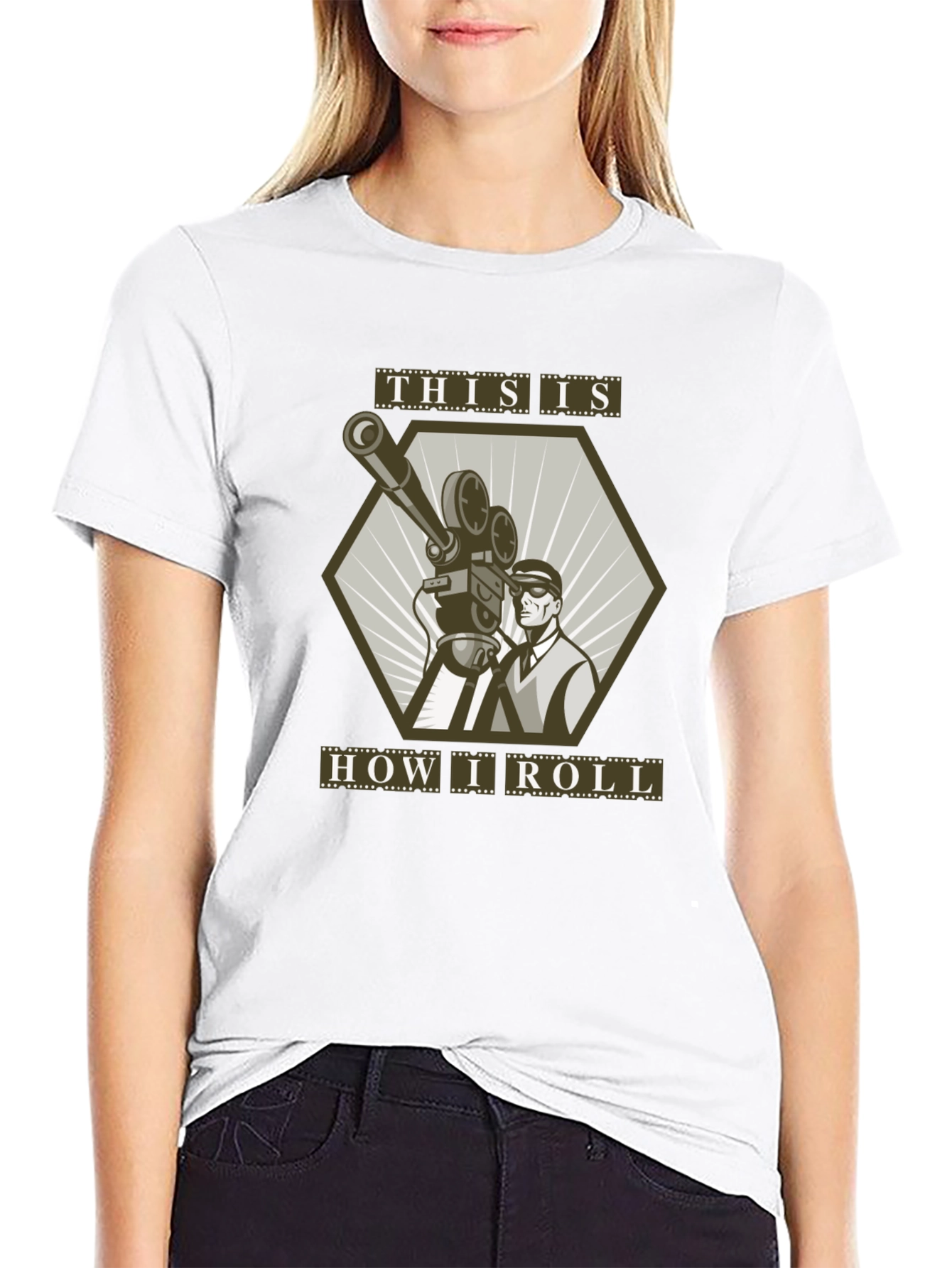 This is How I Roll Filmmaker T-Shirt